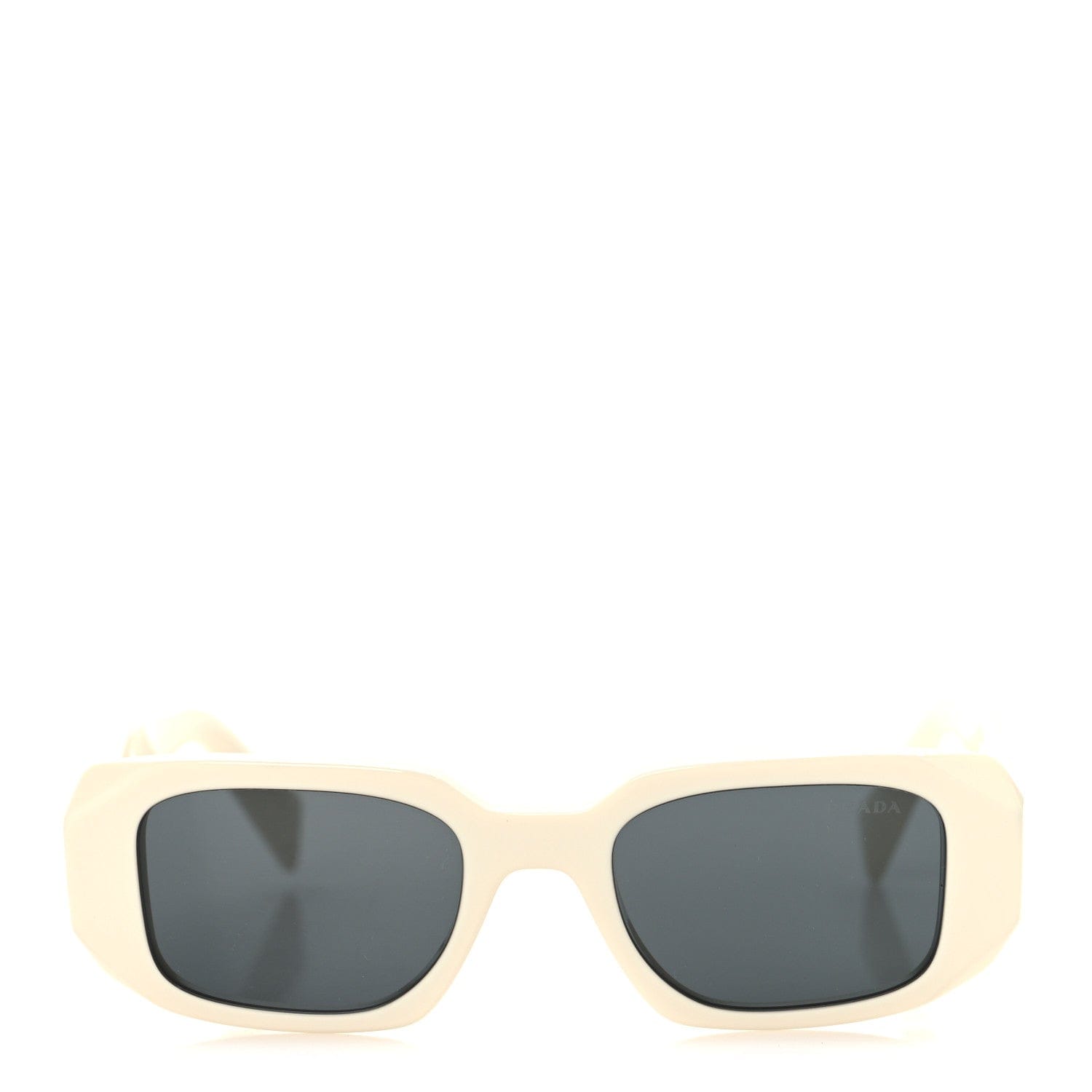 Prada Acetate Symbole Sunglasses SPR 17W White