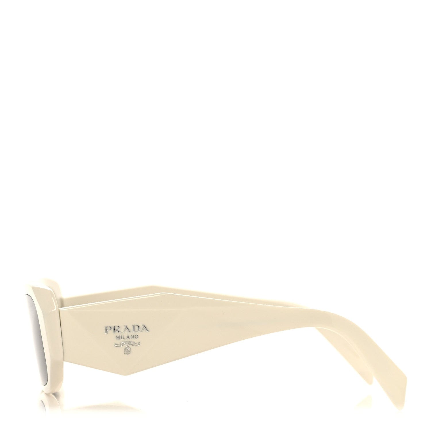 Prada Acetate Symbole Sunglasses SPR 17W White