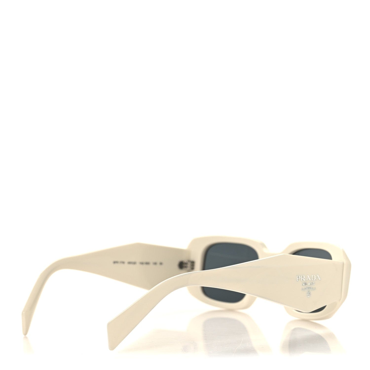 Prada Acetate Symbole Sunglasses SPR 17W White