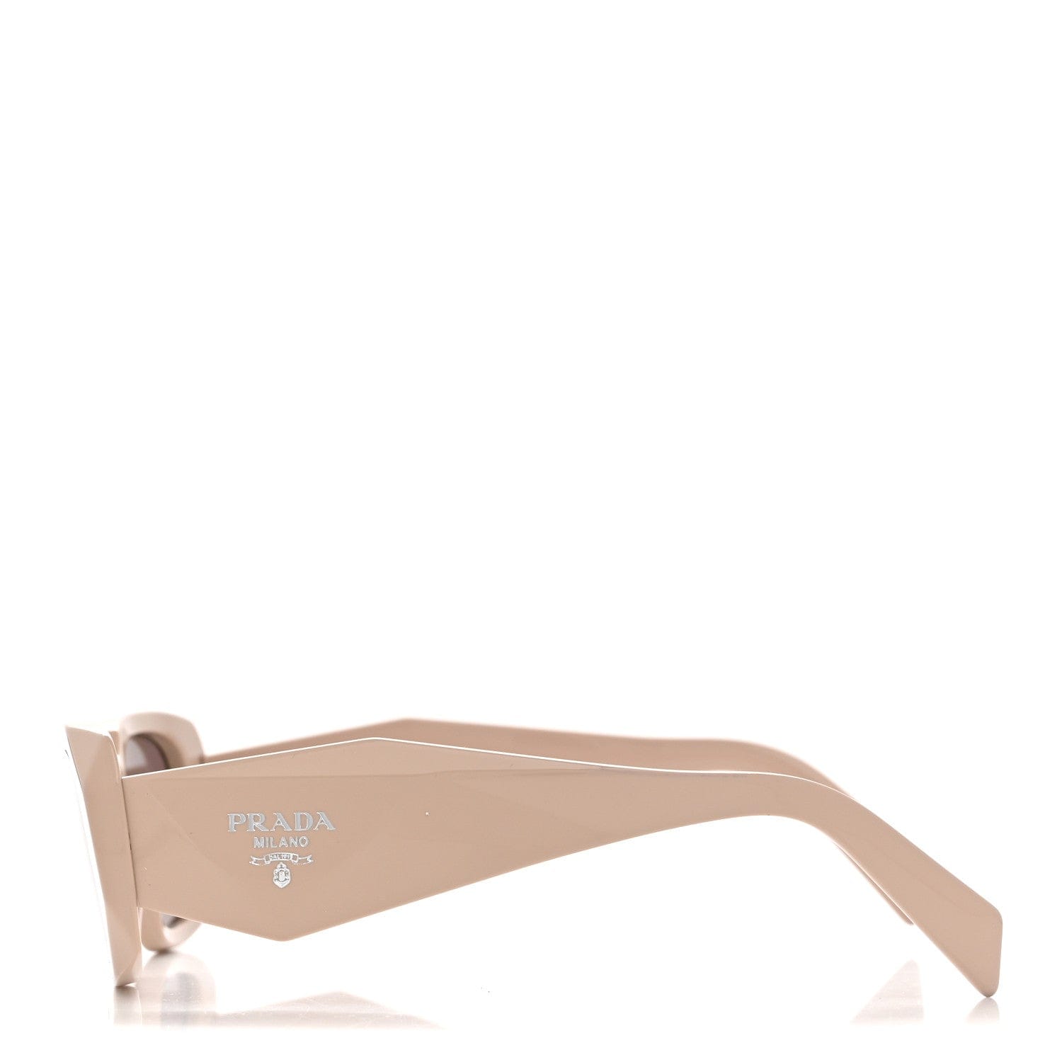 Prada Acetate Symbole Sunglasses SPR 17W Plum Beige