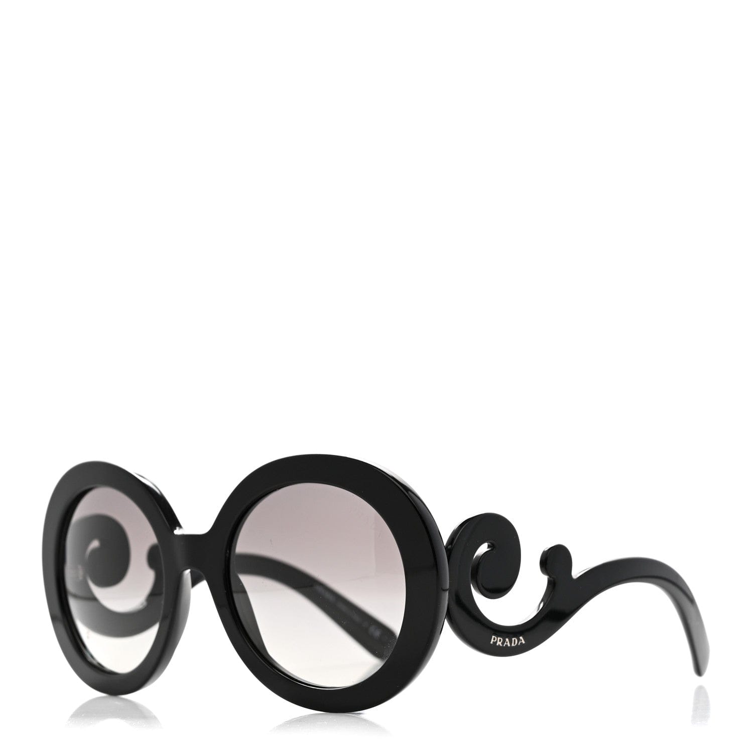 Prada Baroque Sunglasses SPR 27N Black