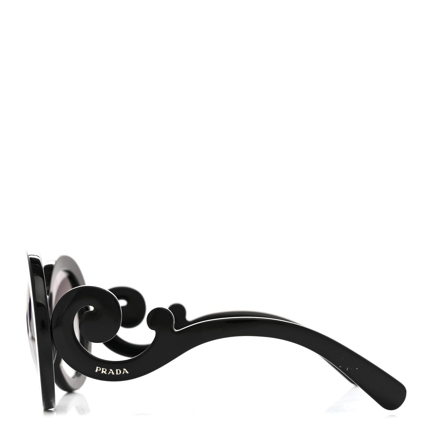 Prada Baroque Sunglasses SPR 27N Black