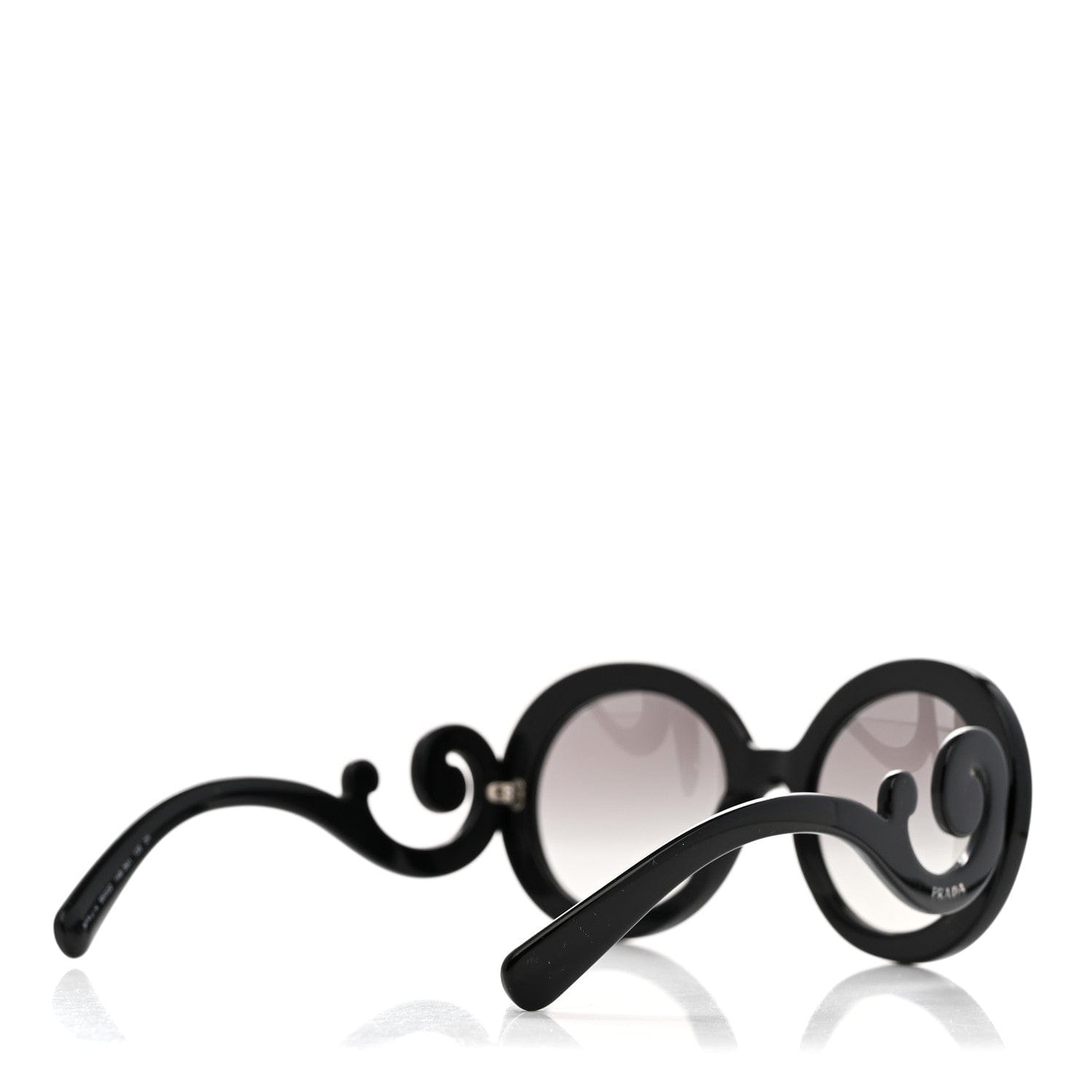 Prada Baroque Sunglasses SPR 27N Black