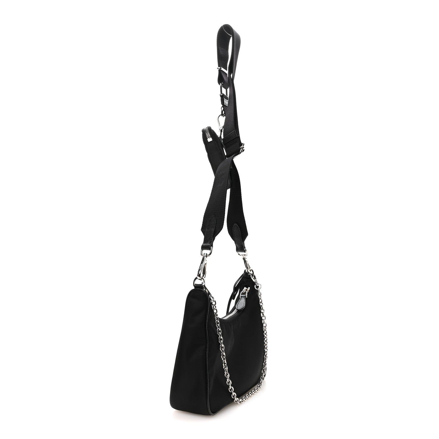 Prada Nylon Re - Edition 2005 Shoulder Bag Black Black
