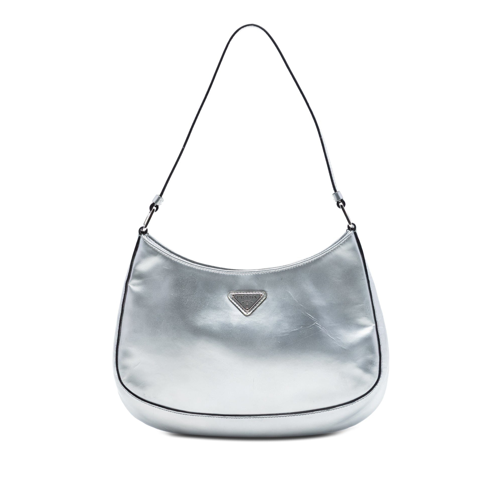 Prada Spazzolato Cleo Shoulder Bag