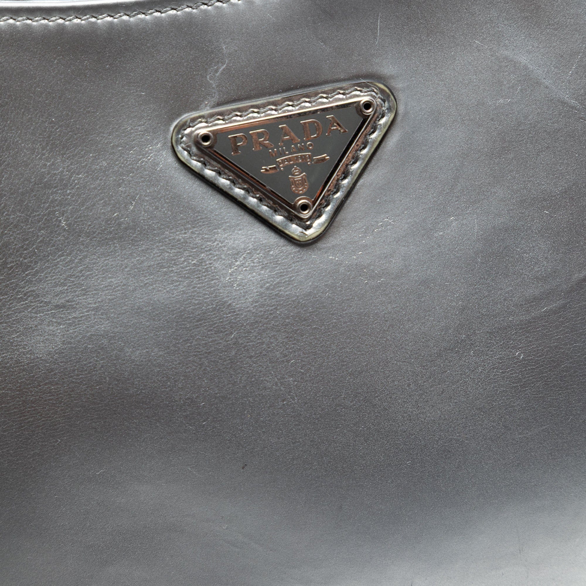Prada Spazzolato Cleo Shoulder Bag