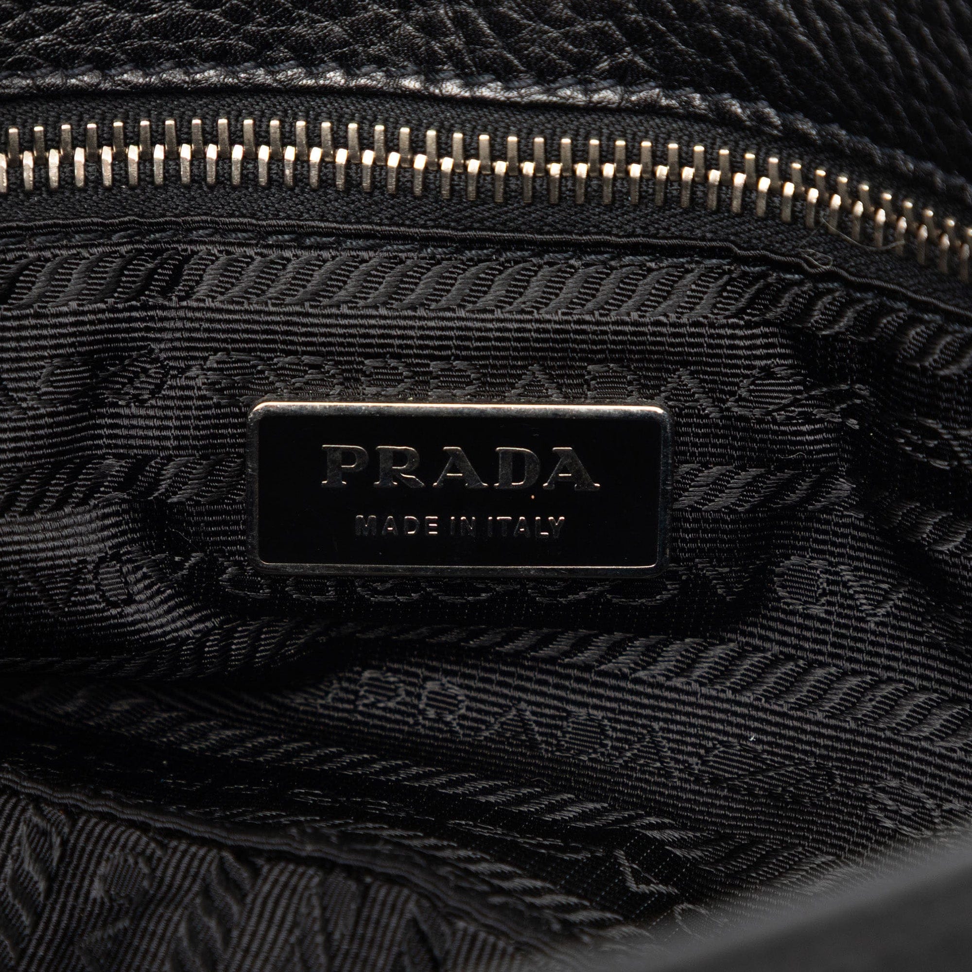 Prada Vitello Daino Flap Shoulder Bag
