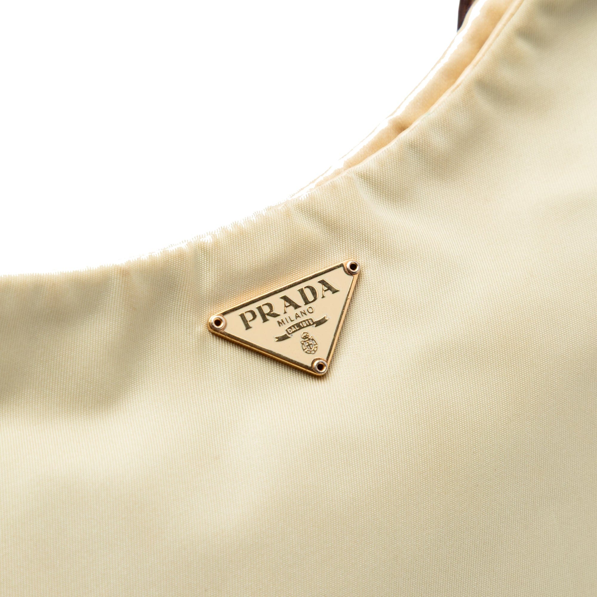 Prada Tessuto Chain Shoulder Bag