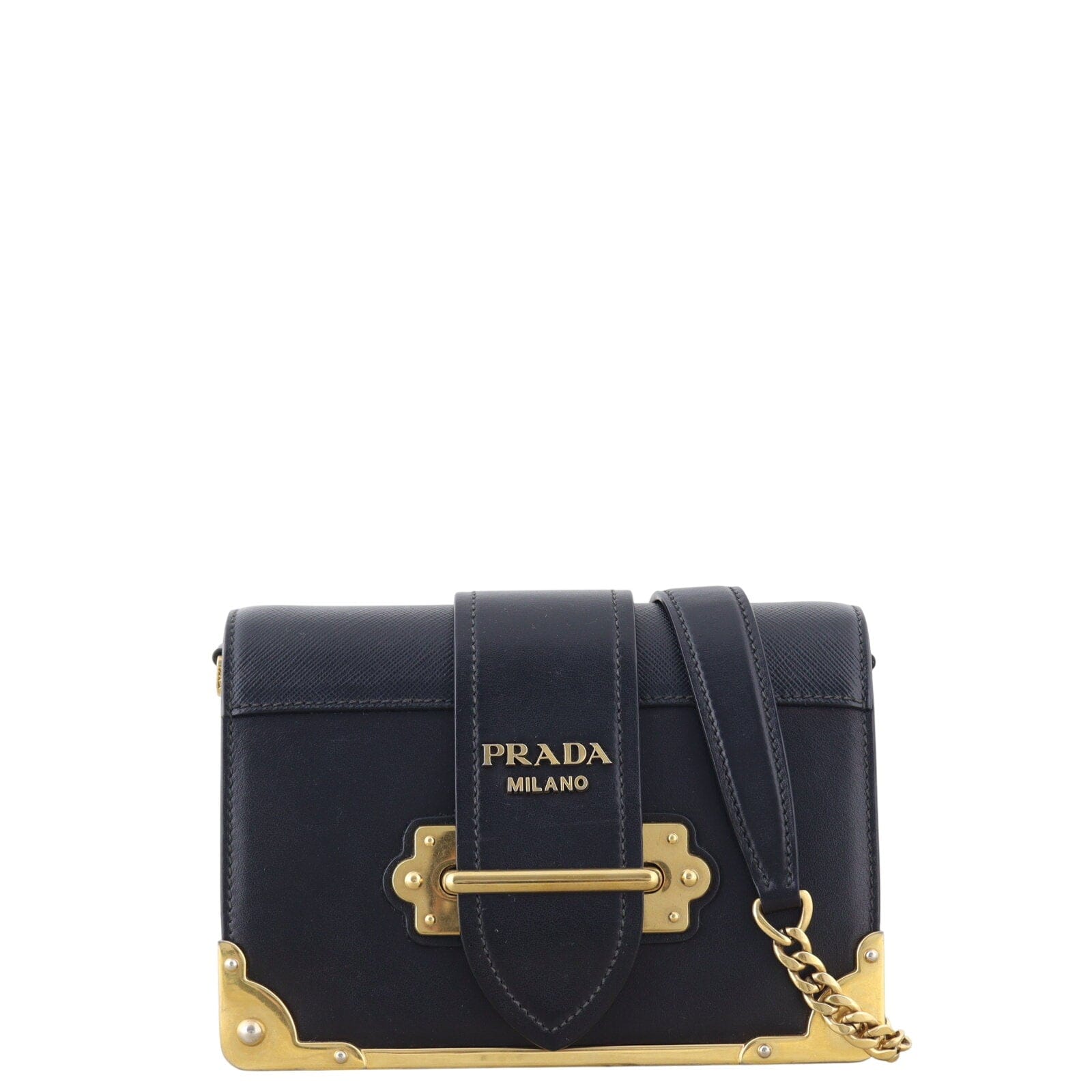 Prada Cahier Chain Shoulder Bag