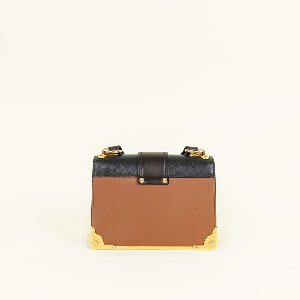 Prada Bicolor Cahier Shoulder Bag