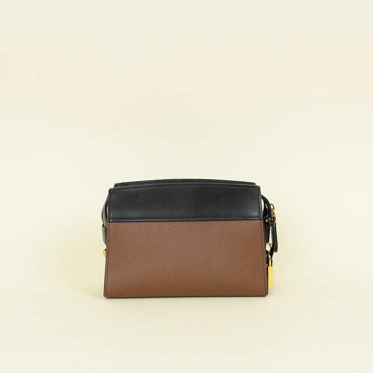 Prada Bicolor Esplanade Shoulder Bag