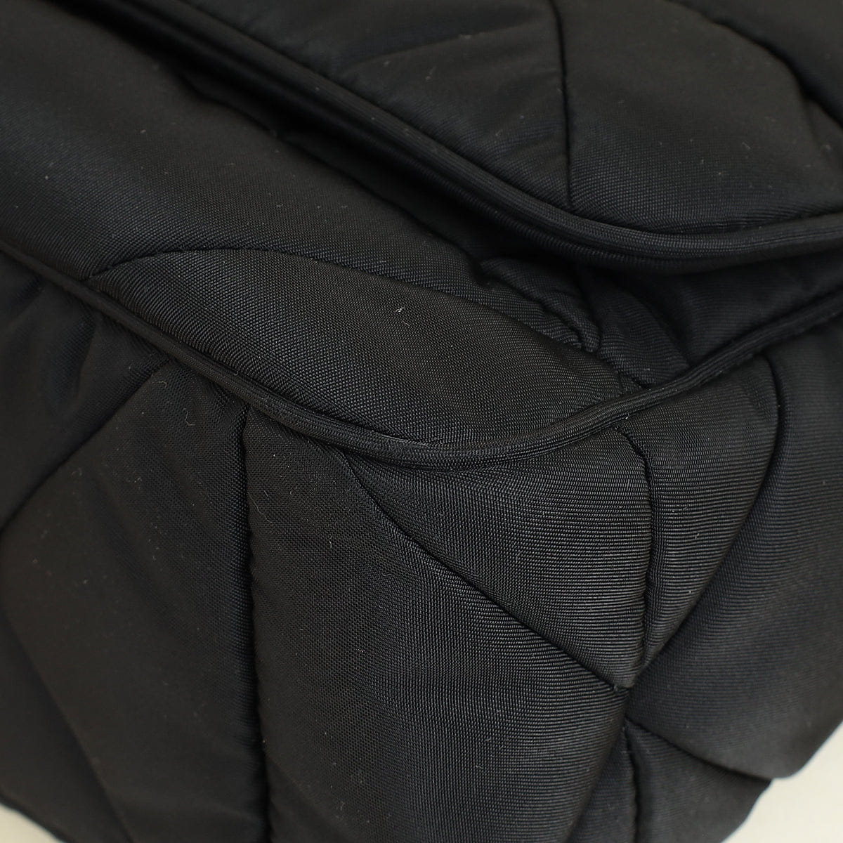 Prada Black Padded Re - Nylon Shoulder Bag