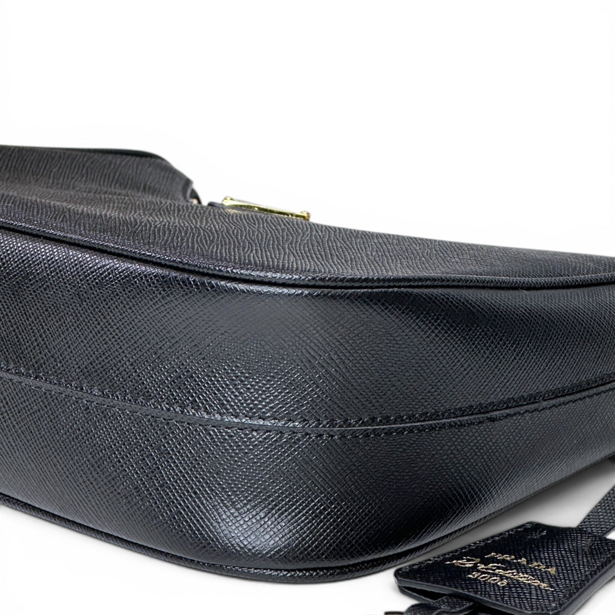 Prada Re - Edition 2005 Black Saffiano Leather Shoulder Bag