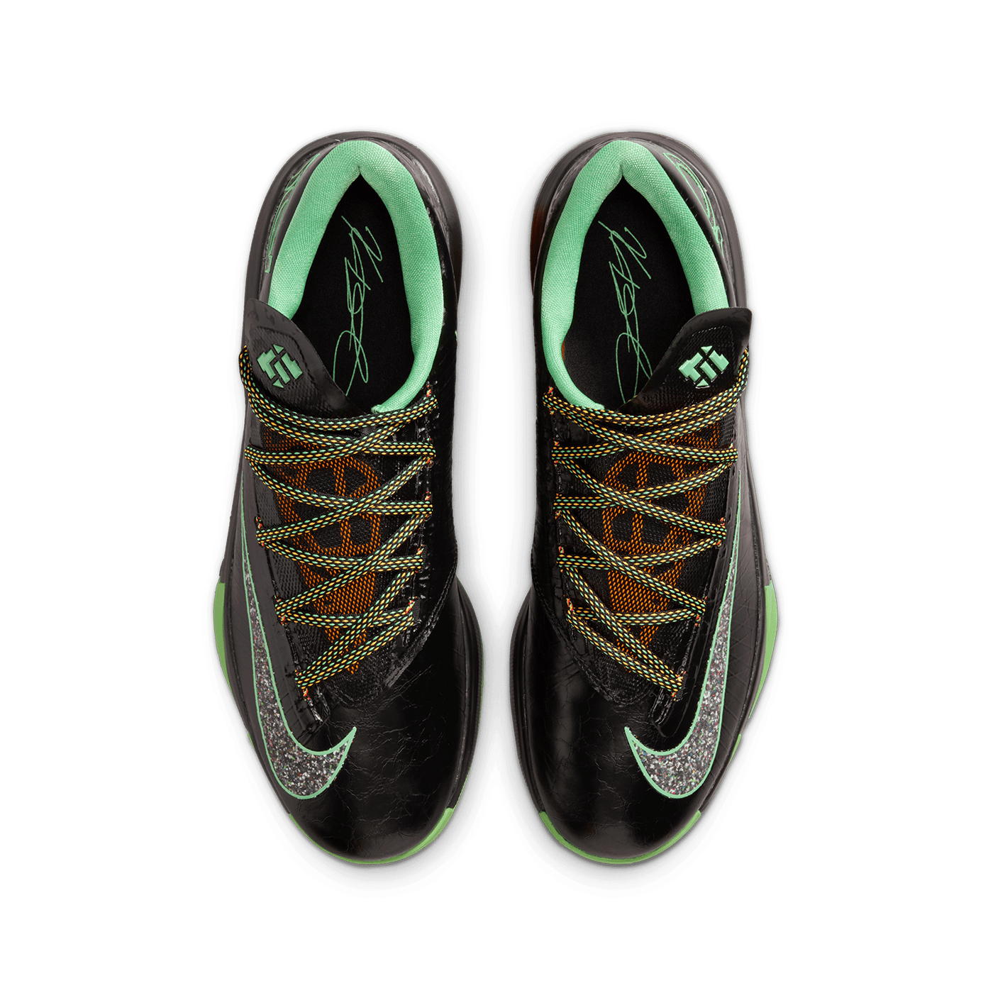 Nike KD 6 Black and Lucid Green