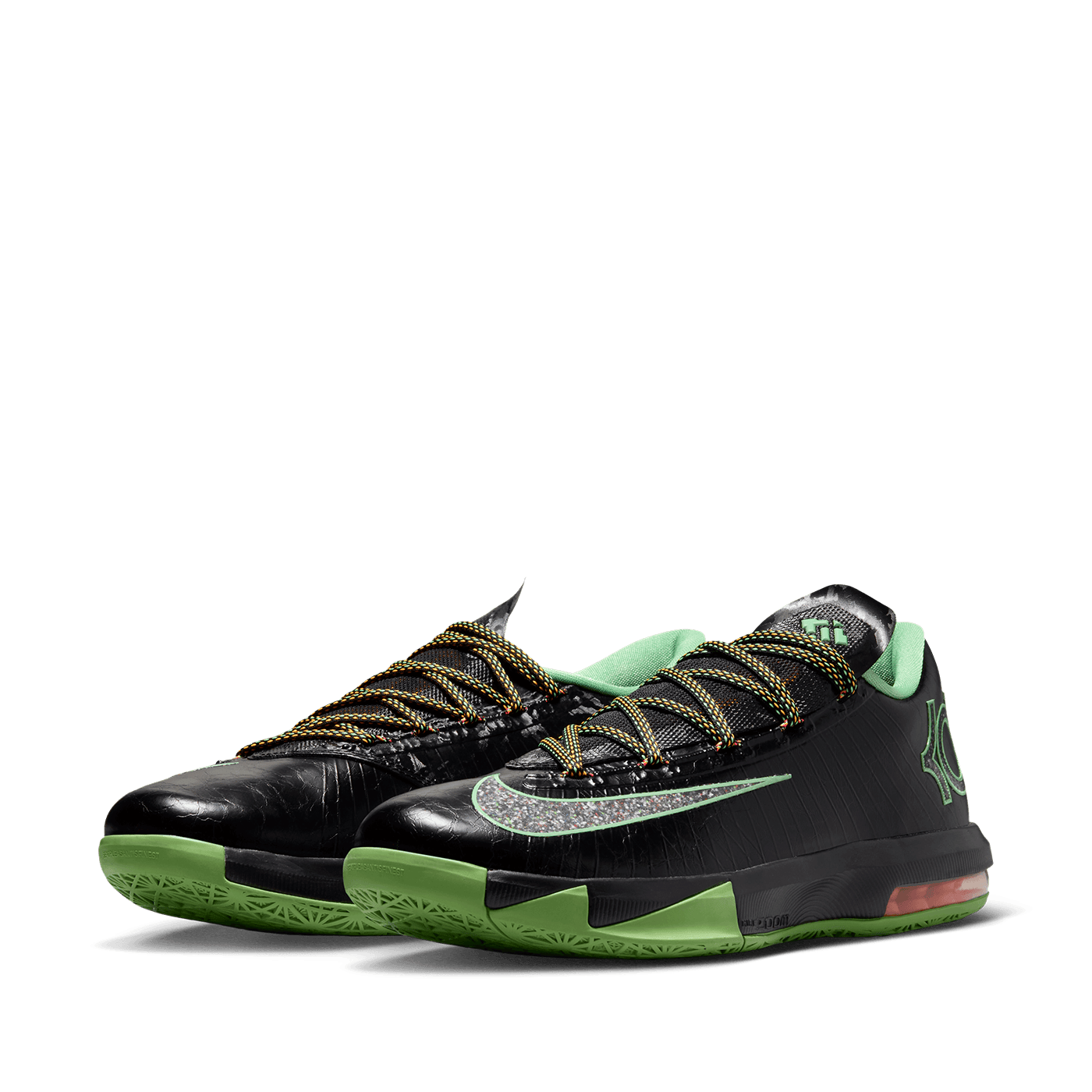 Nike KD 6 Black and Lucid Green