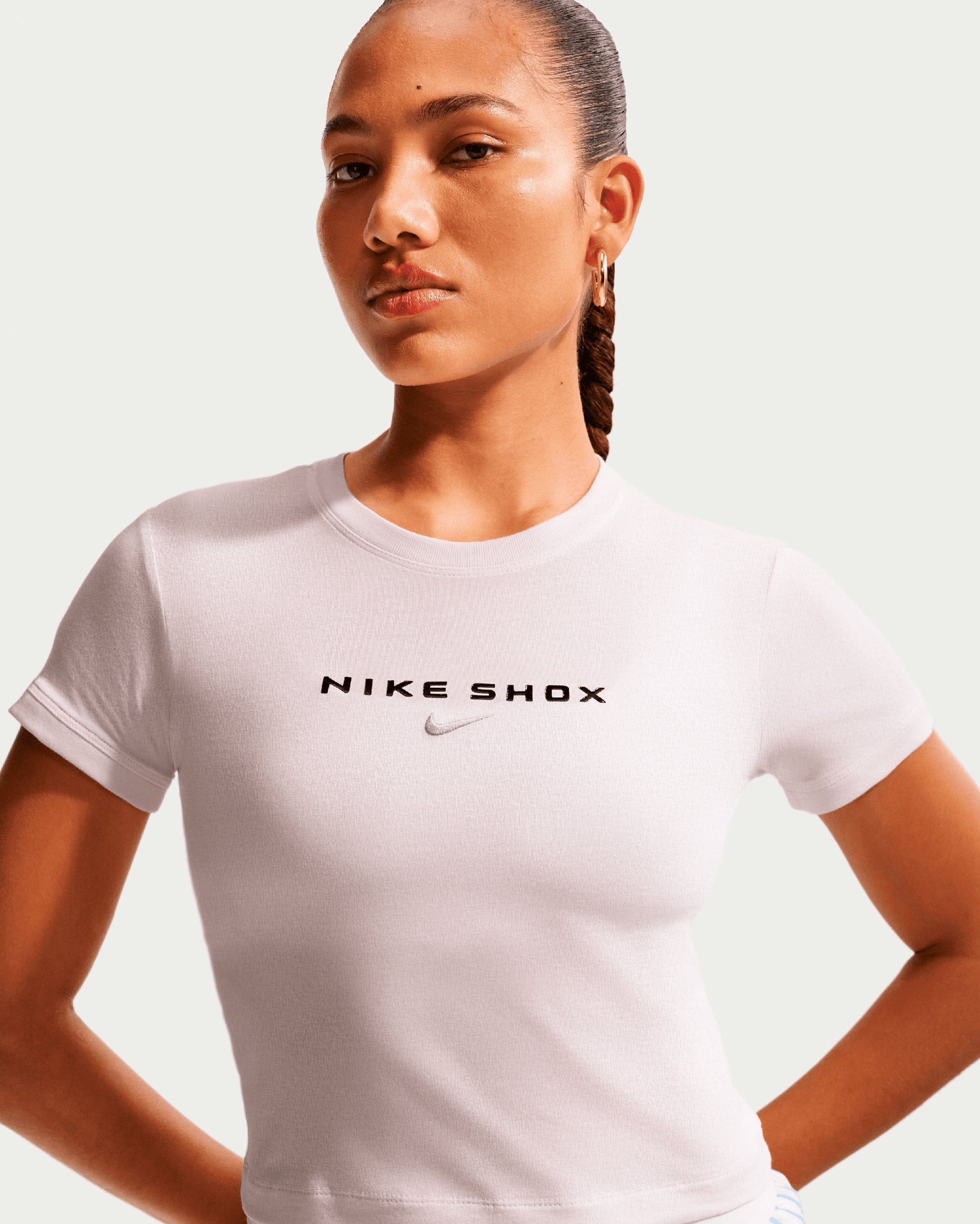 Nike Camiseta Slim Nike Shox para mujer