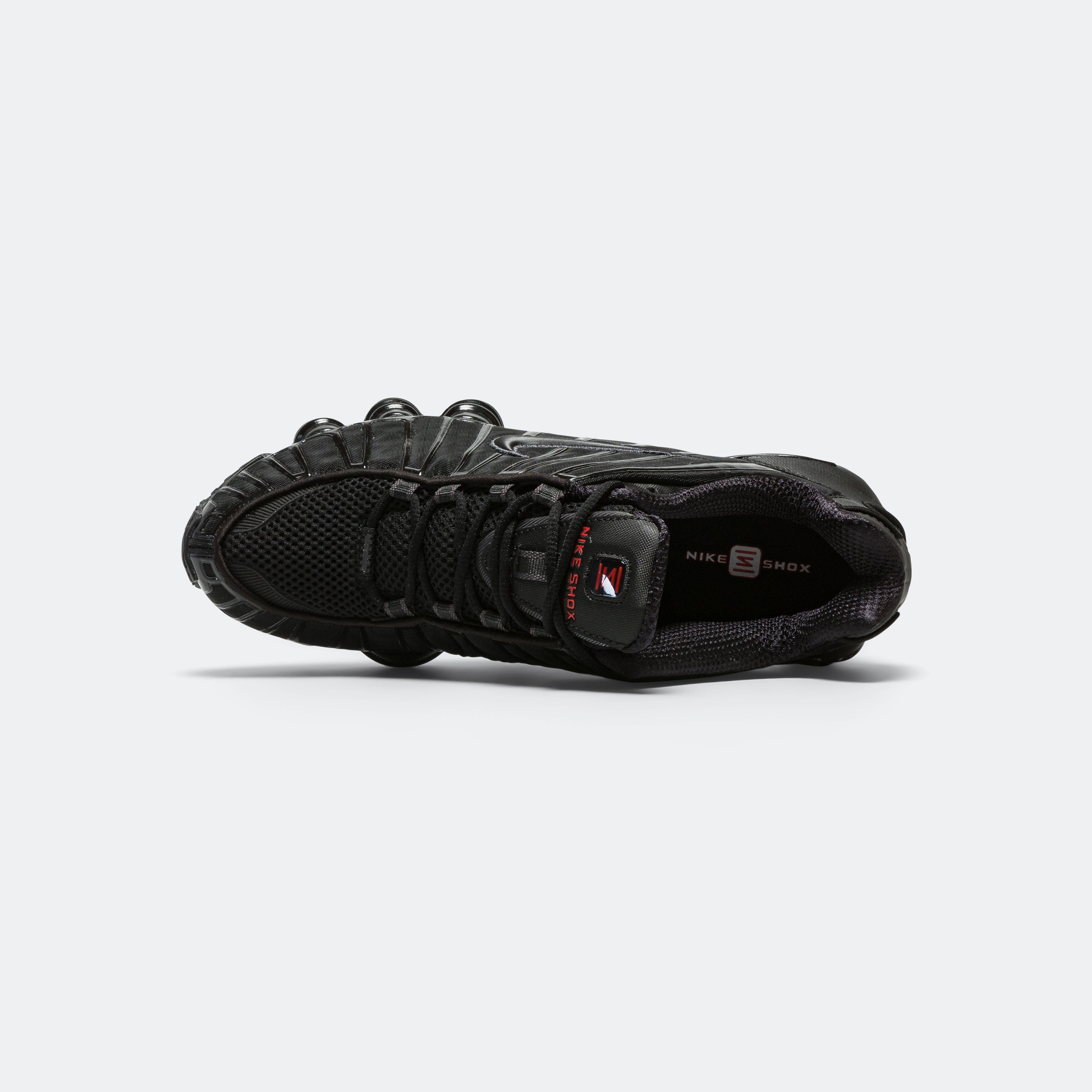 Nike Shox TL - Black/Black - Metallic Hematite - Max Orange