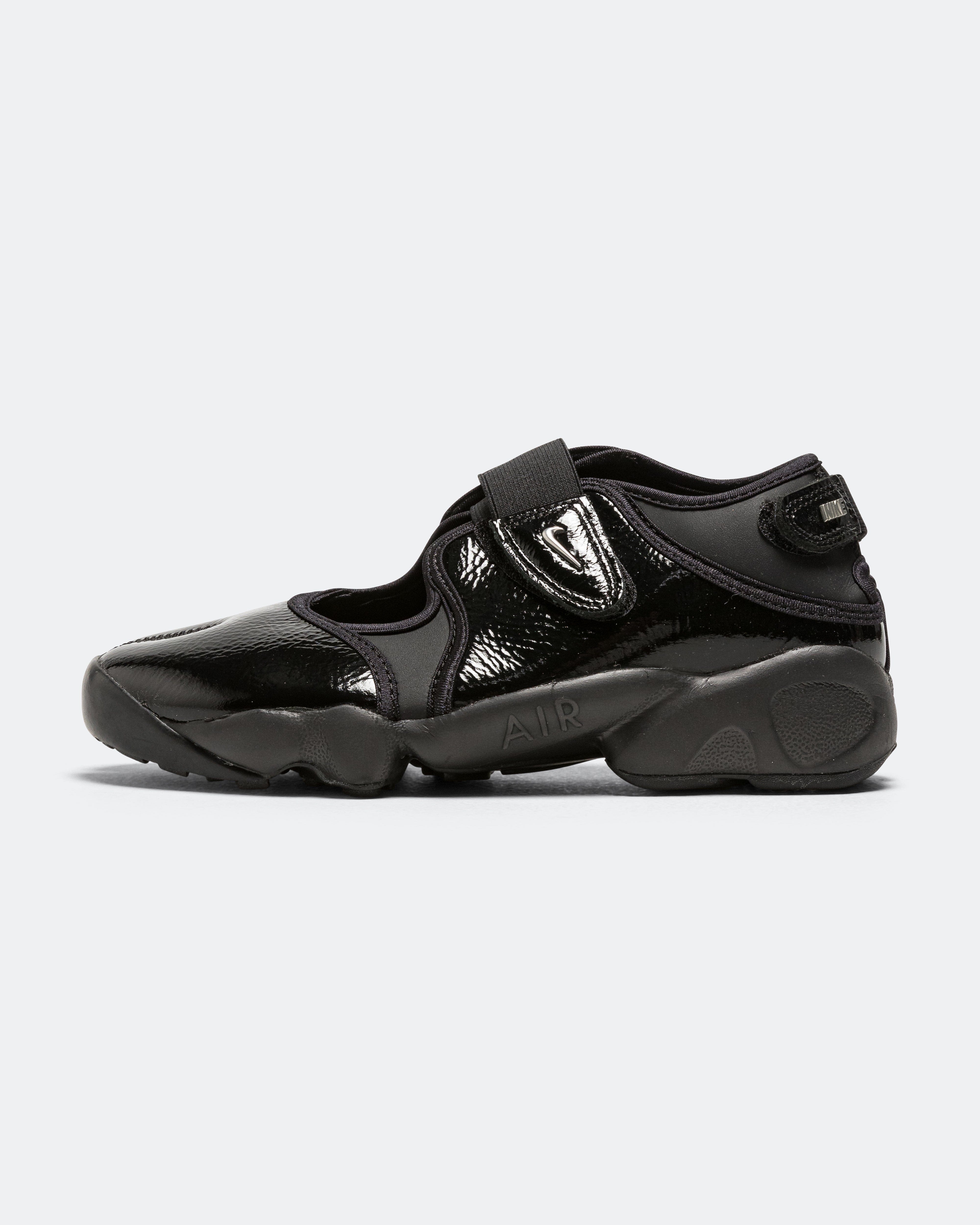 Nike Womens Air Rift - Black/Metallic Silver