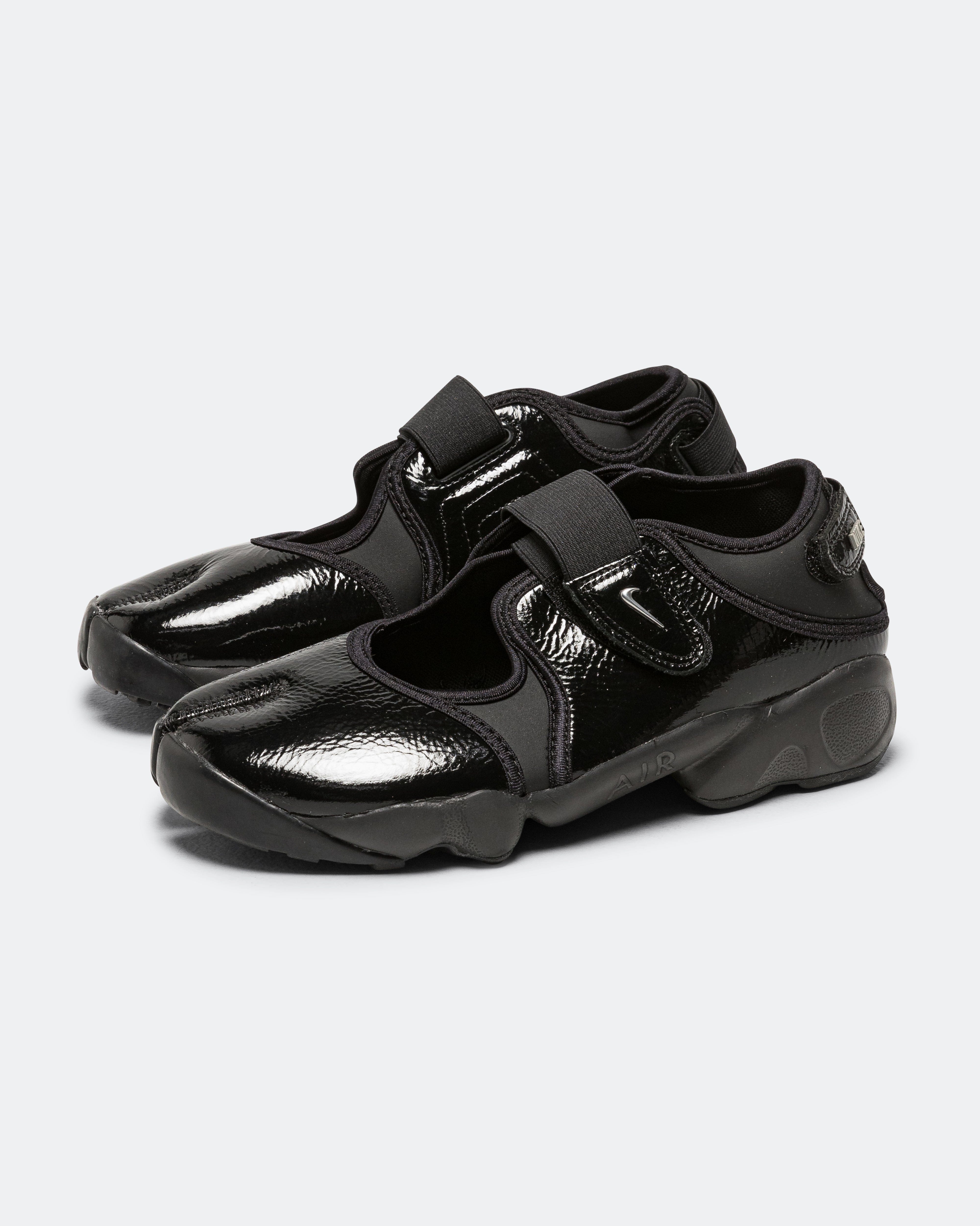 Nike Womens Air Rift - Black/Metallic Silver