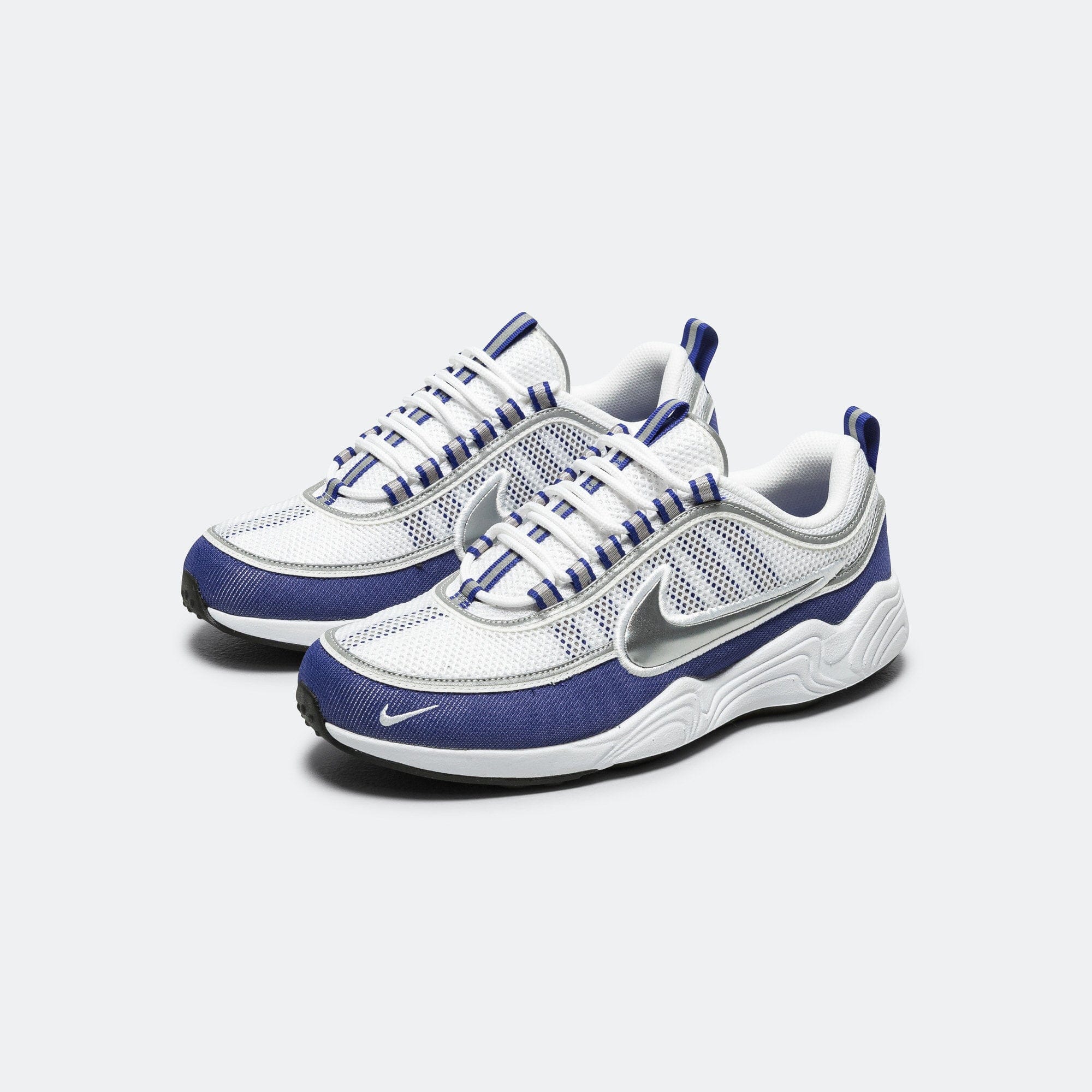 Nike Air Zoom Spiridon SP - White/Metallic Silver - Light Concord
