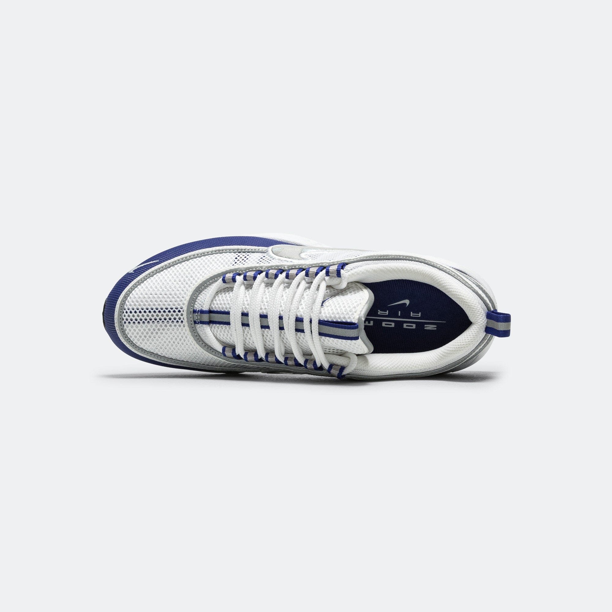 Nike Air Zoom Spiridon SP - White/Metallic Silver - Light Concord