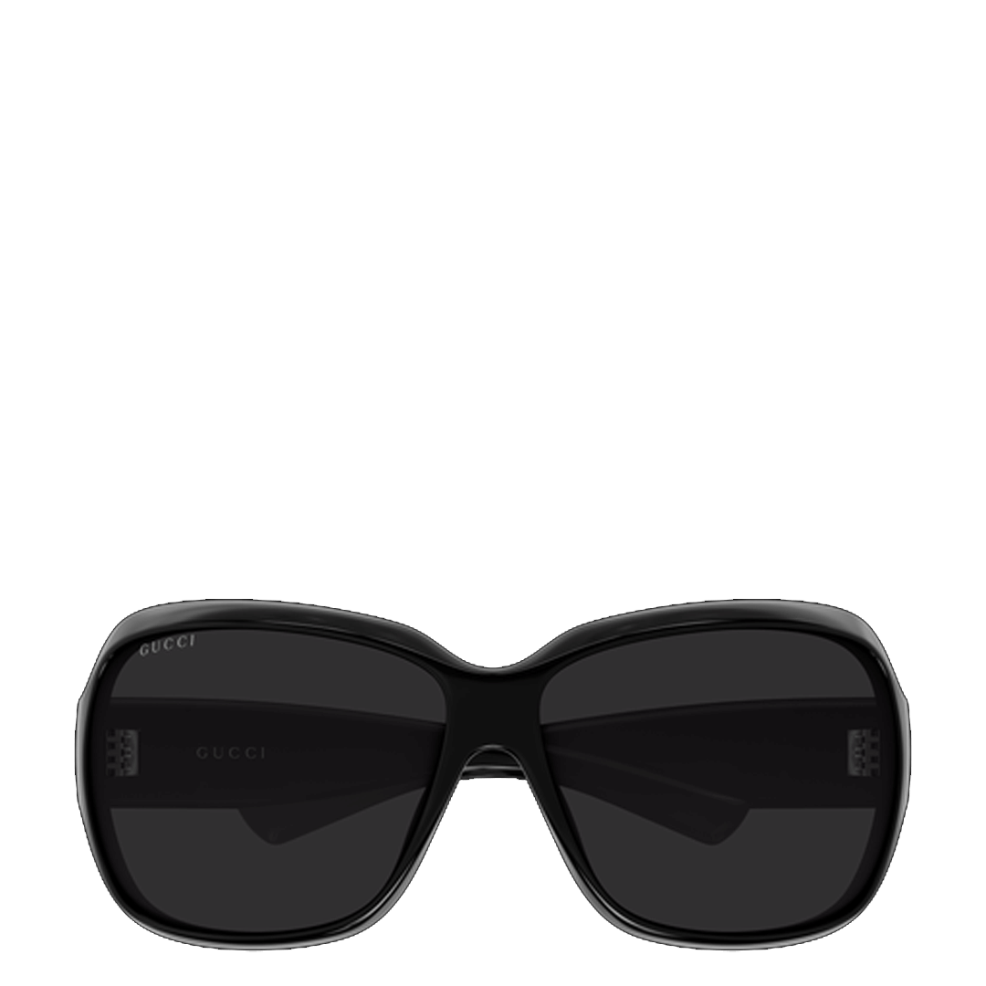 Gucci WOMEN'S INJECTION RETRO SUNGLASSES BLACK
