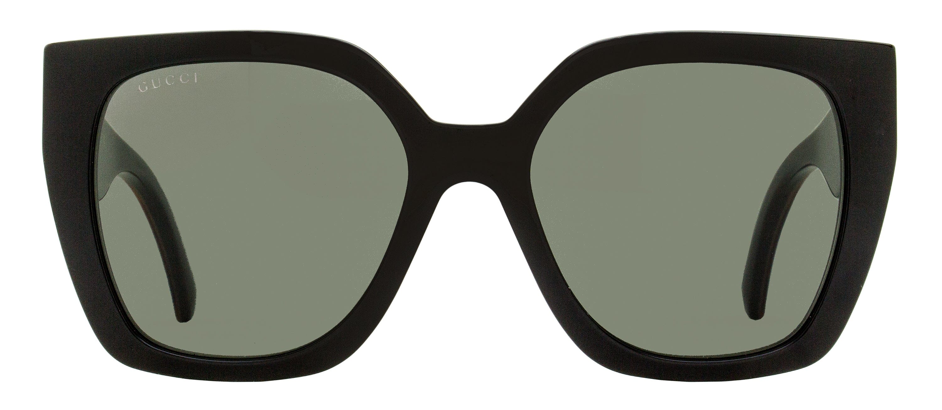 Gucci Square Web Sunglasses GG1300S 001 Black/Havana 55 mm