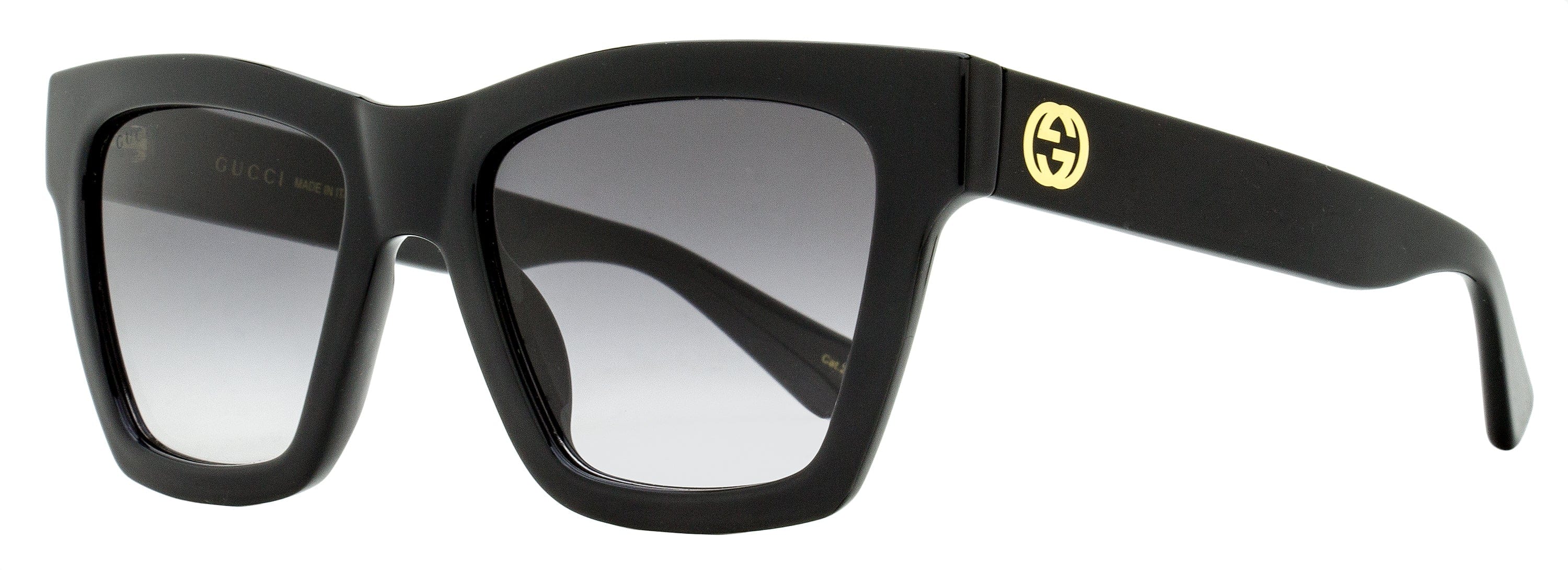 Gucci GG Square Sunglasses GG1714S 001 Black 54 mm