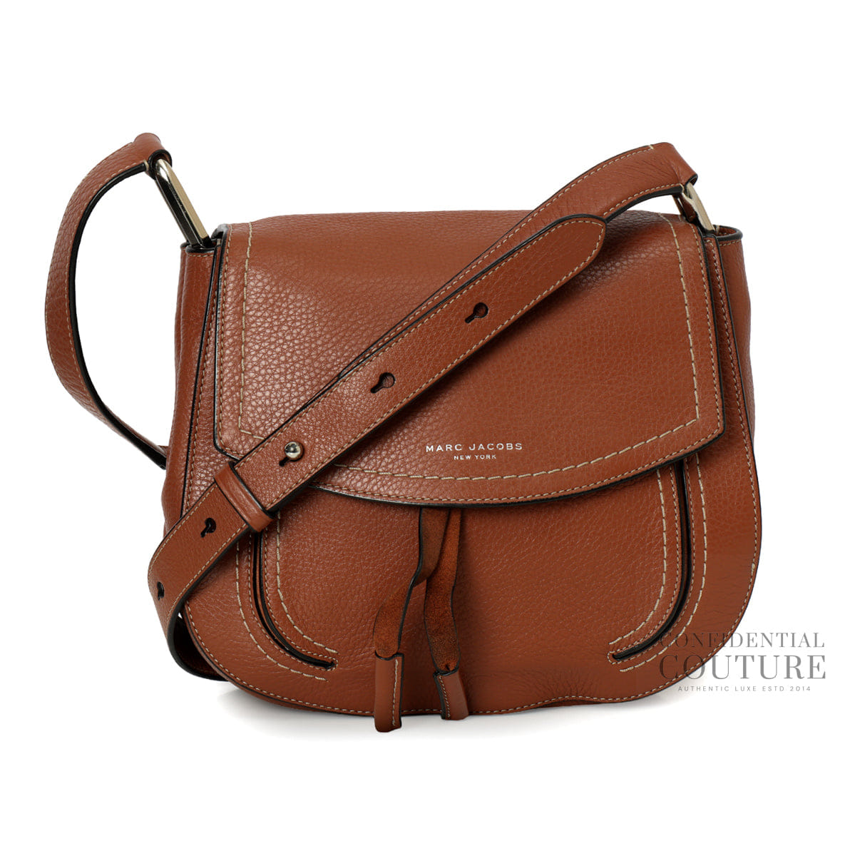 Marc Jacobs Tan Medium Maverick Crossbody Bag