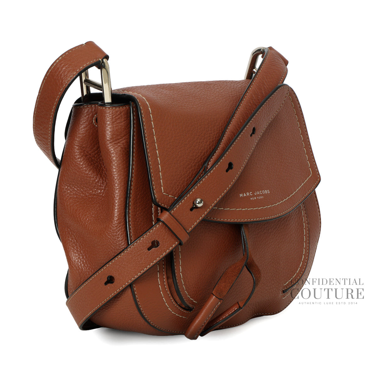 Marc Jacobs Tan Medium Maverick Crossbody Bag