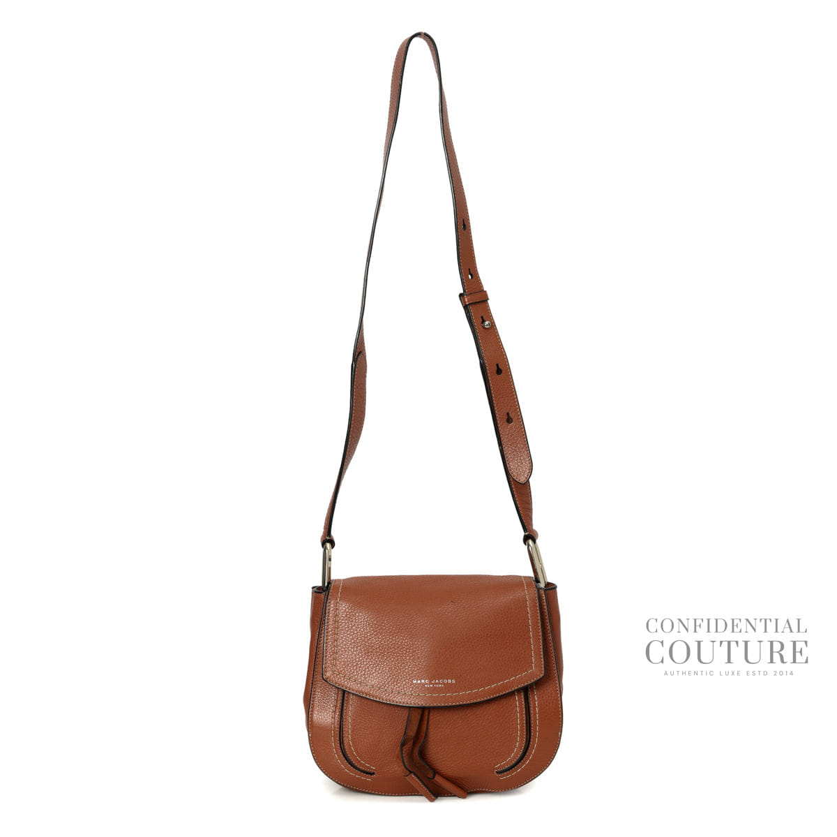 Marc Jacobs Tan Medium Maverick Crossbody Bag