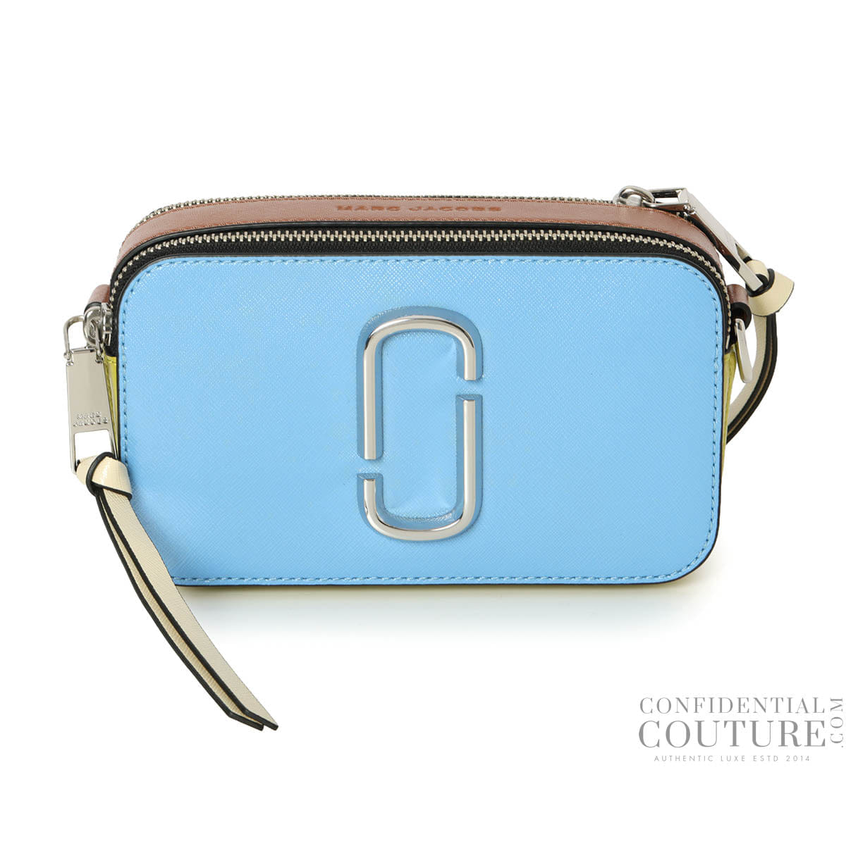 Marc Jacobs The Snapshot Spring Blue Multicolor Crossbody Bag