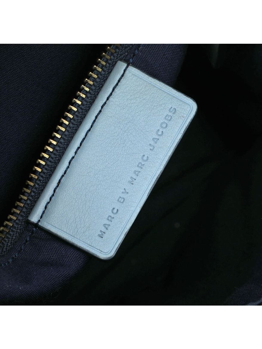 Marc Jacobs Marc By Studded Blue Crossbody Bag