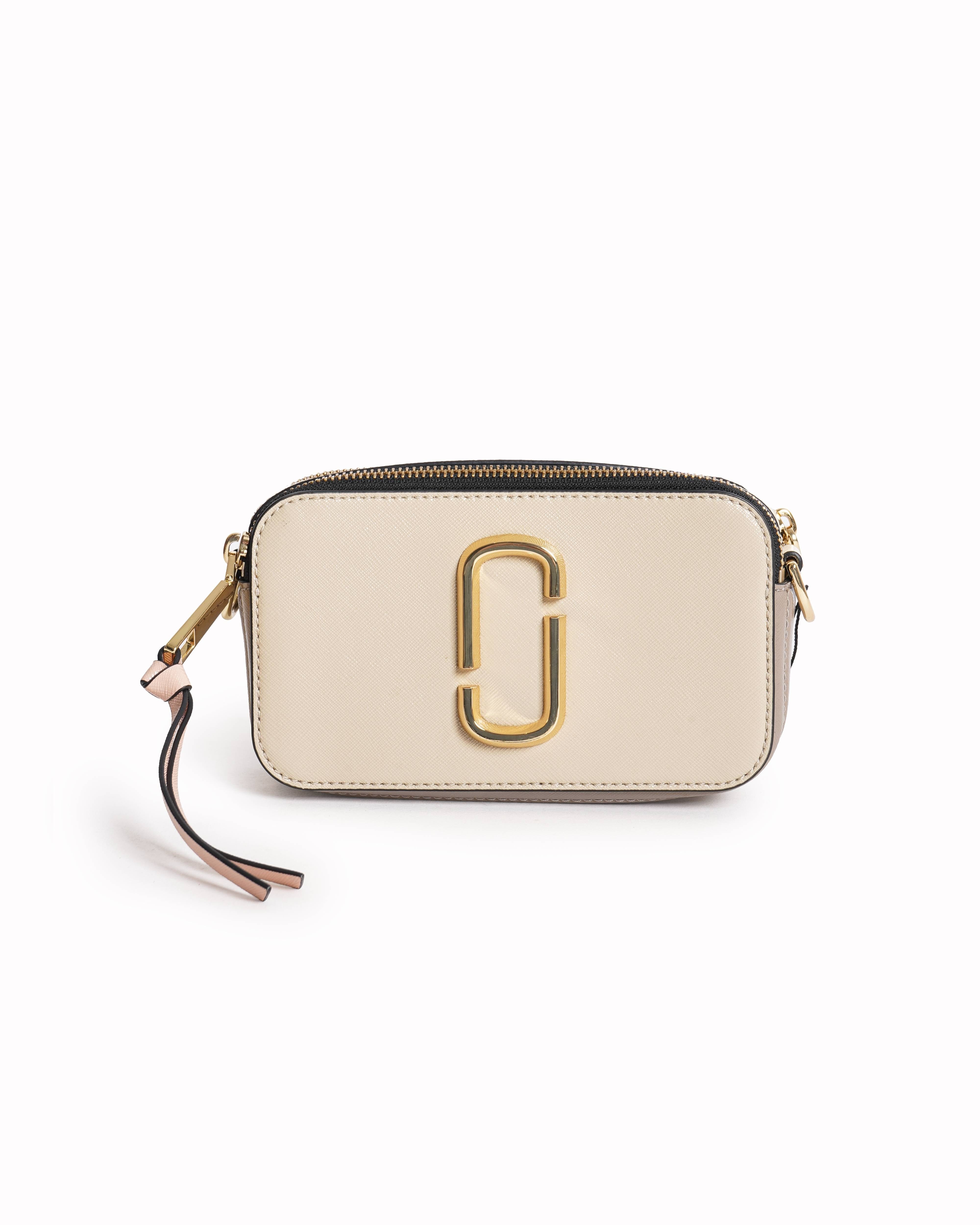 Marc Jacobs New The Marc Jacobs snapshot crossbody bag in beige