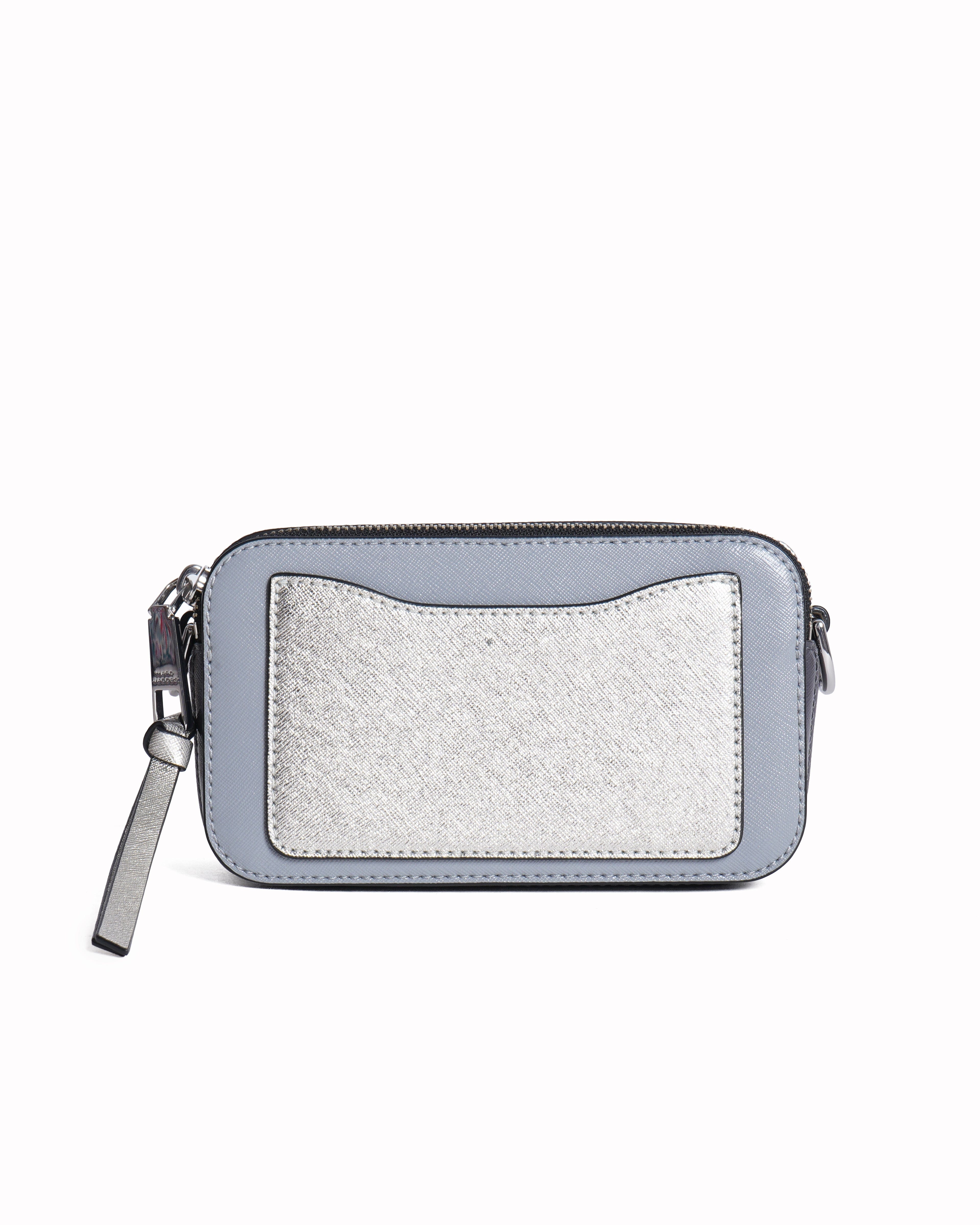 Marc Jacobs New Marc Jacobs snapshot crossbody bag in grey/beige