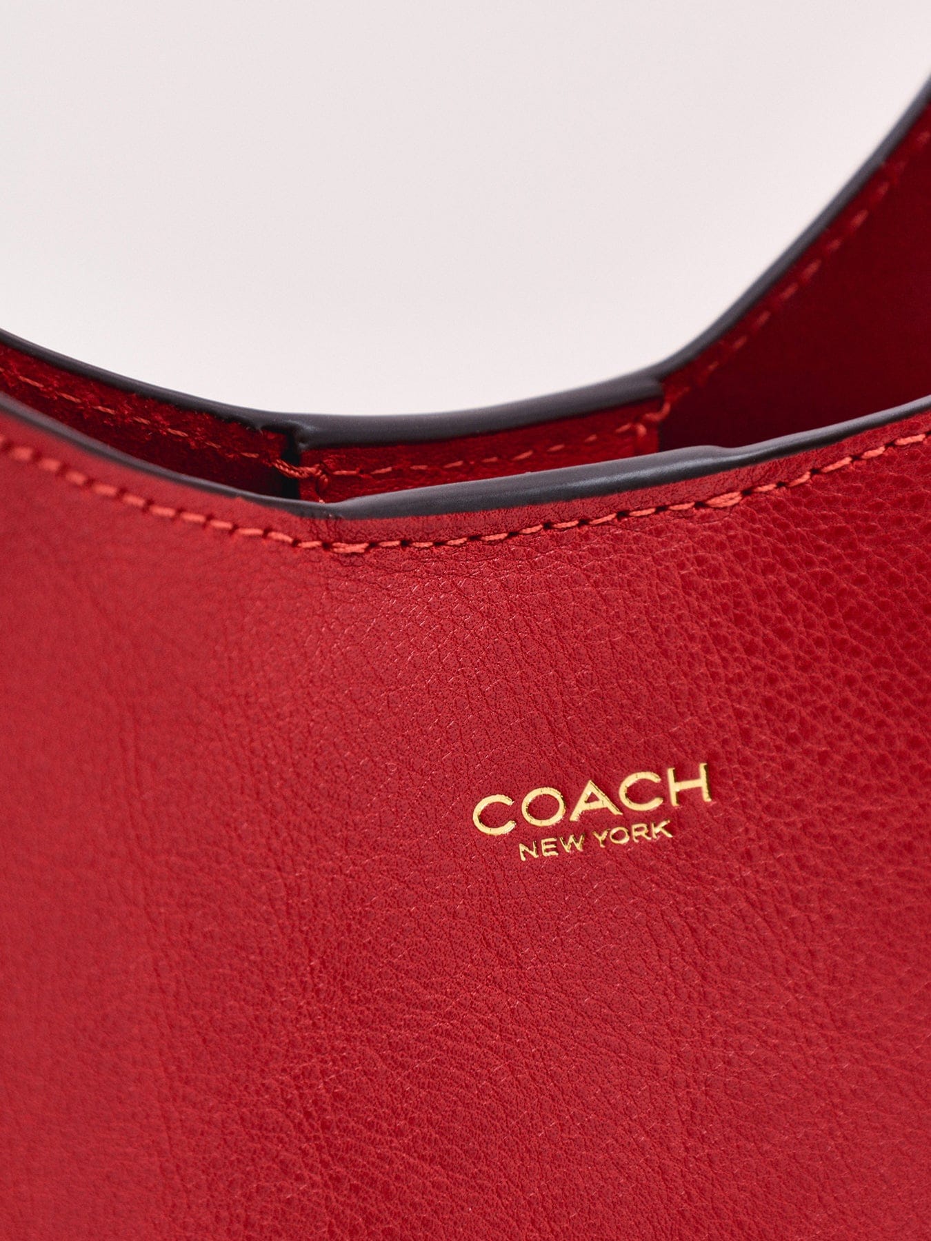 Coach Brooklyn Shoulder Bag 28 Scarlet