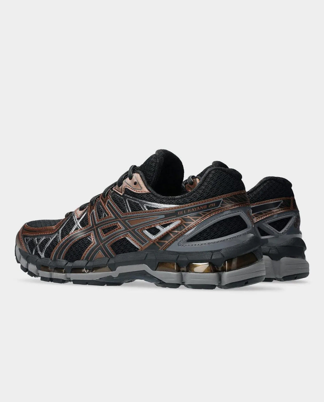 Asics - Gel - Kayano 20 Shoe - Black/Reddish Brown