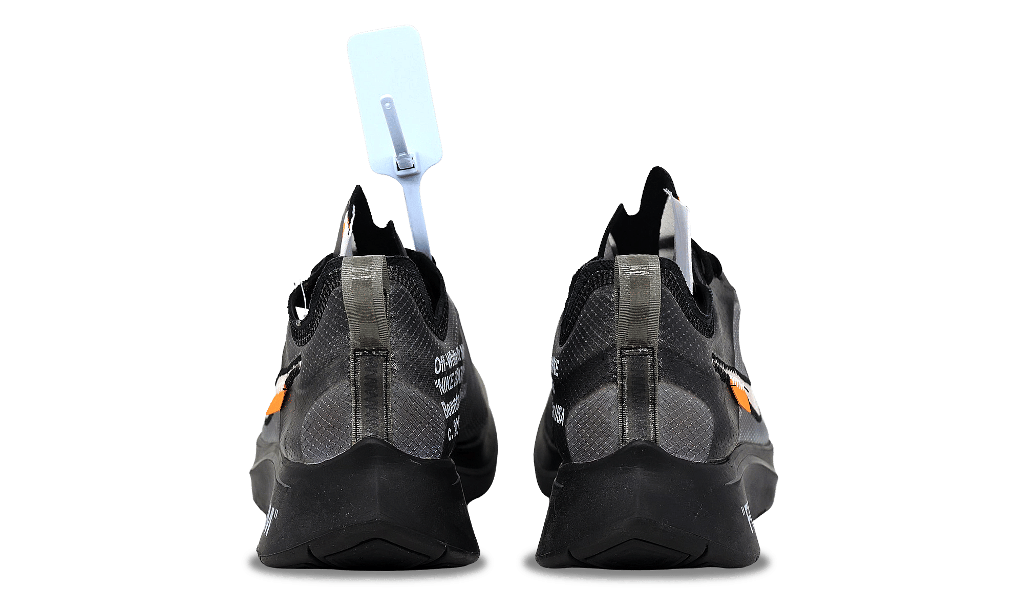 Nike Zoom Fly SP x OFF - WHITE Black 2018 (AJ4588 - 001) Men's Size 4 - 11