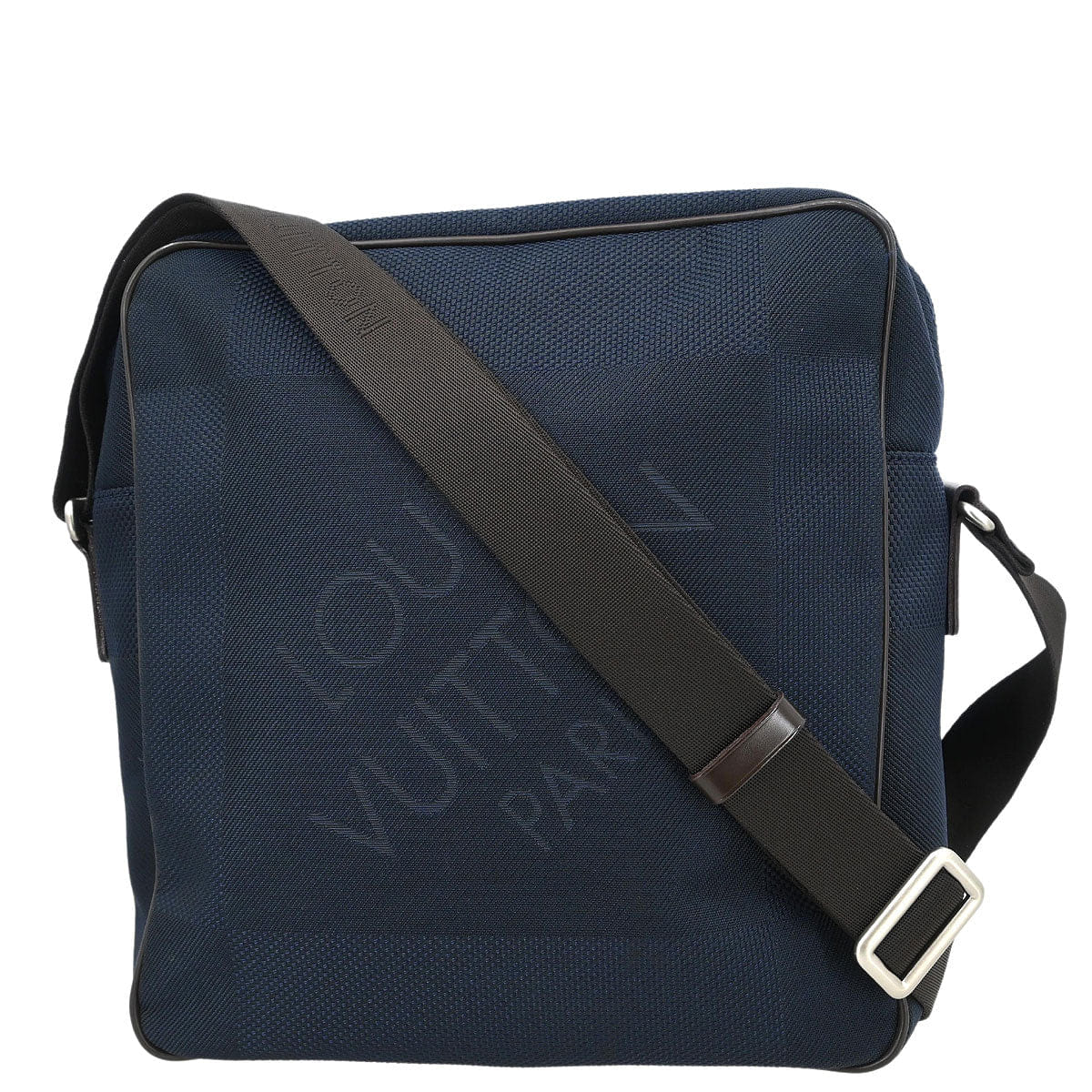 Louis Vuitton Navy Damier Geant Pilot Shoulder Bag N41159