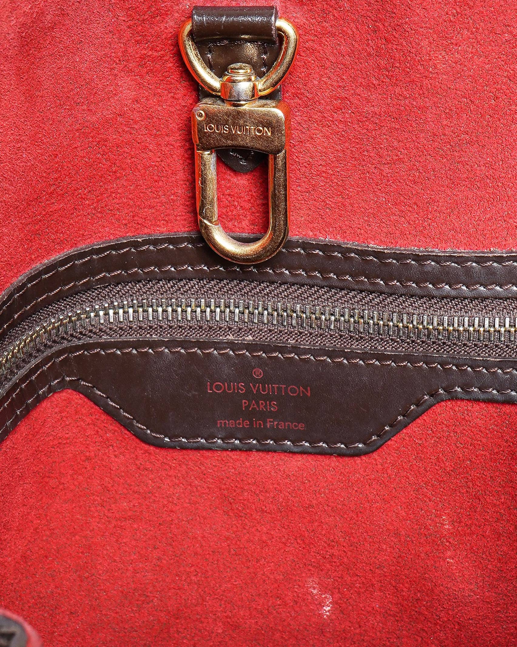 Louis Vuitton Damier Ebene Canvas Hampstead MM Bag