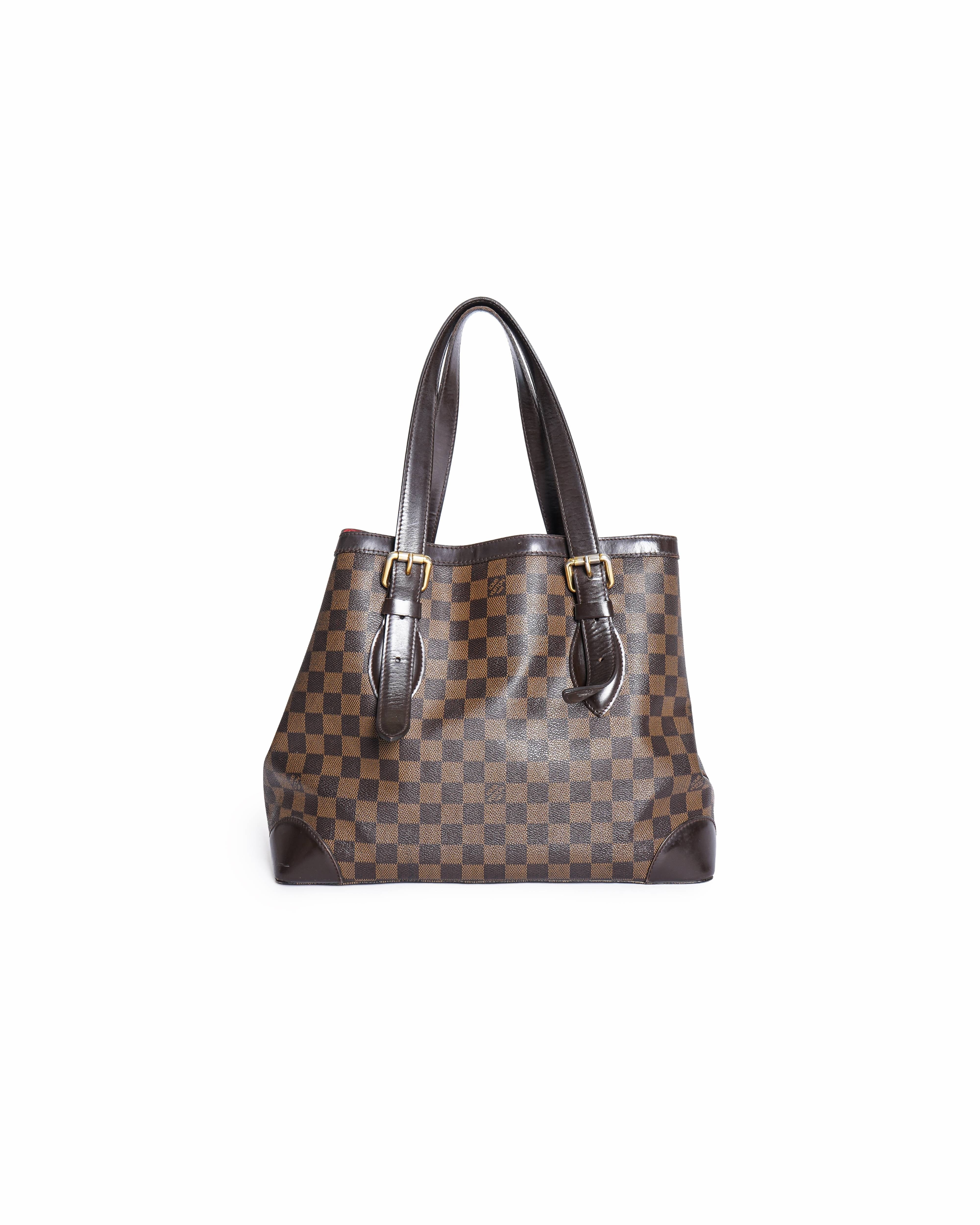 Louis Vuitton Damier Ebene Canvas Hampstead MM Bag