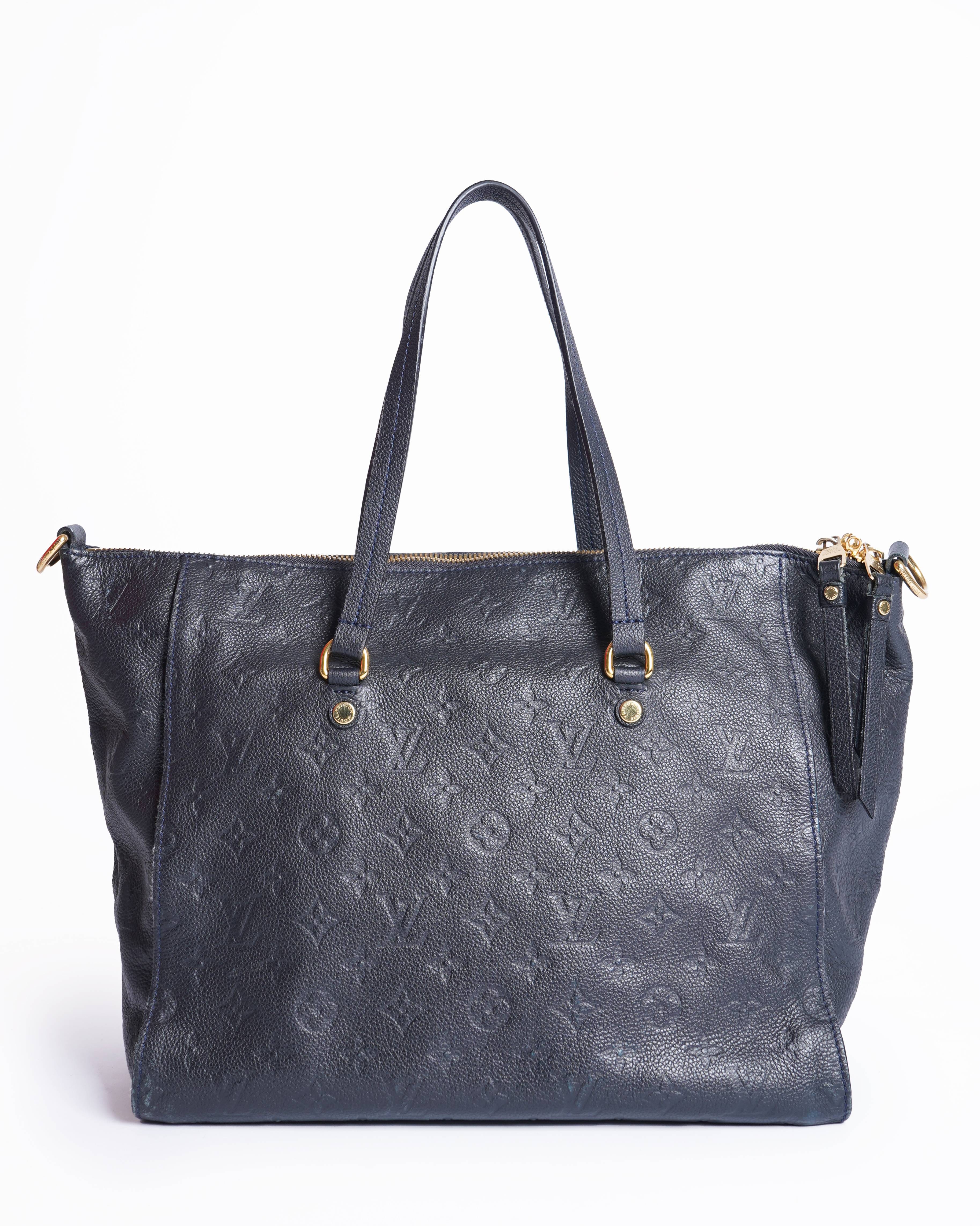 Louis vuitton blue empreinte lumineuse bag