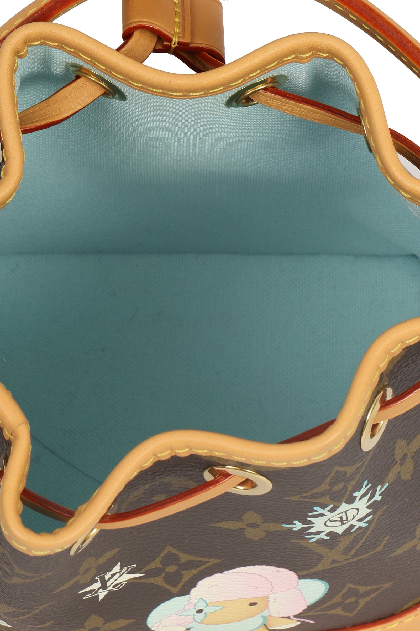 LOUIS VUITTON MONOGRAM VIVIENNE HOLIDAY NANO NOE SHOULDER BAG