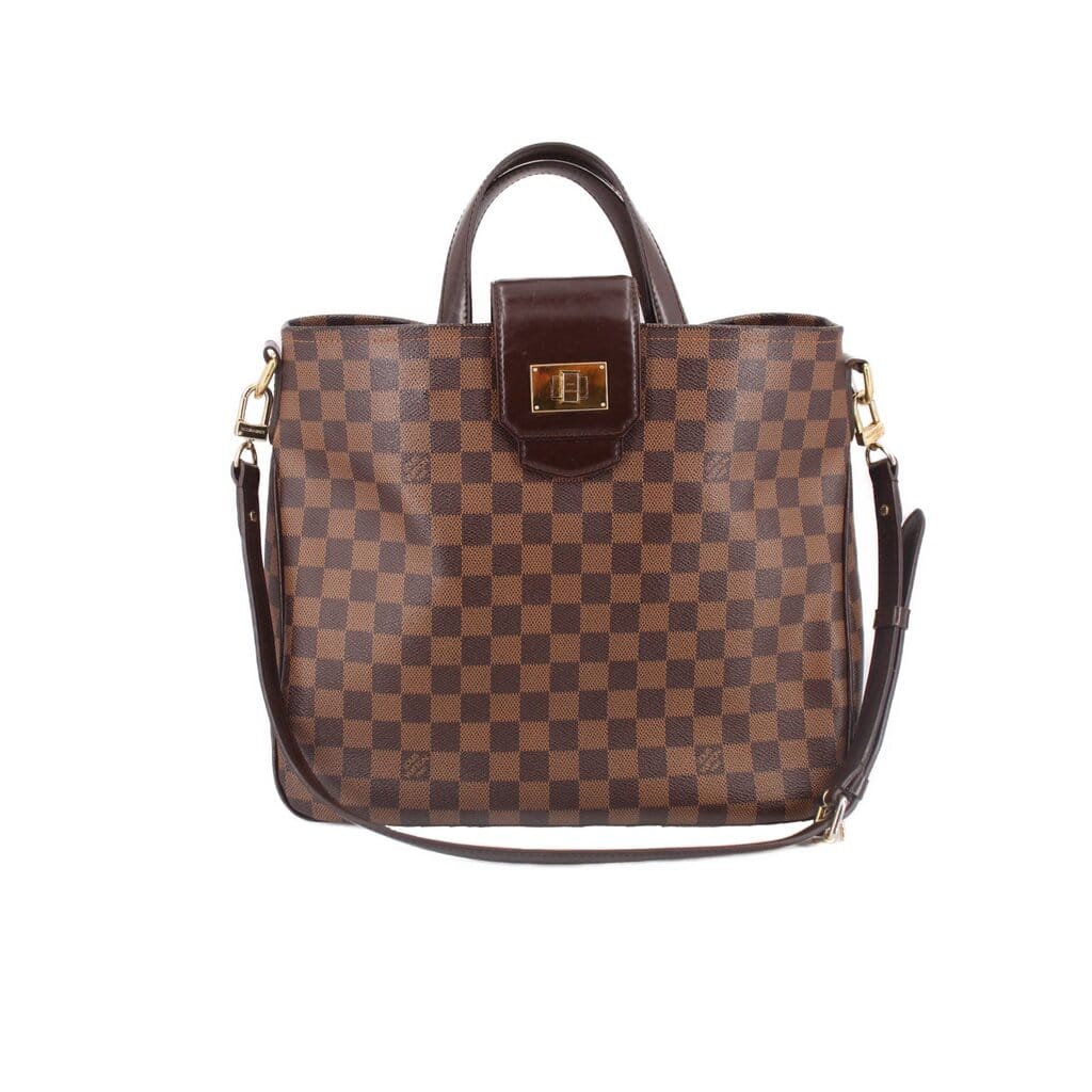 Louis Vuitton CABAS ROSEBERY SHOULDER BAGS DAMIER EBENE