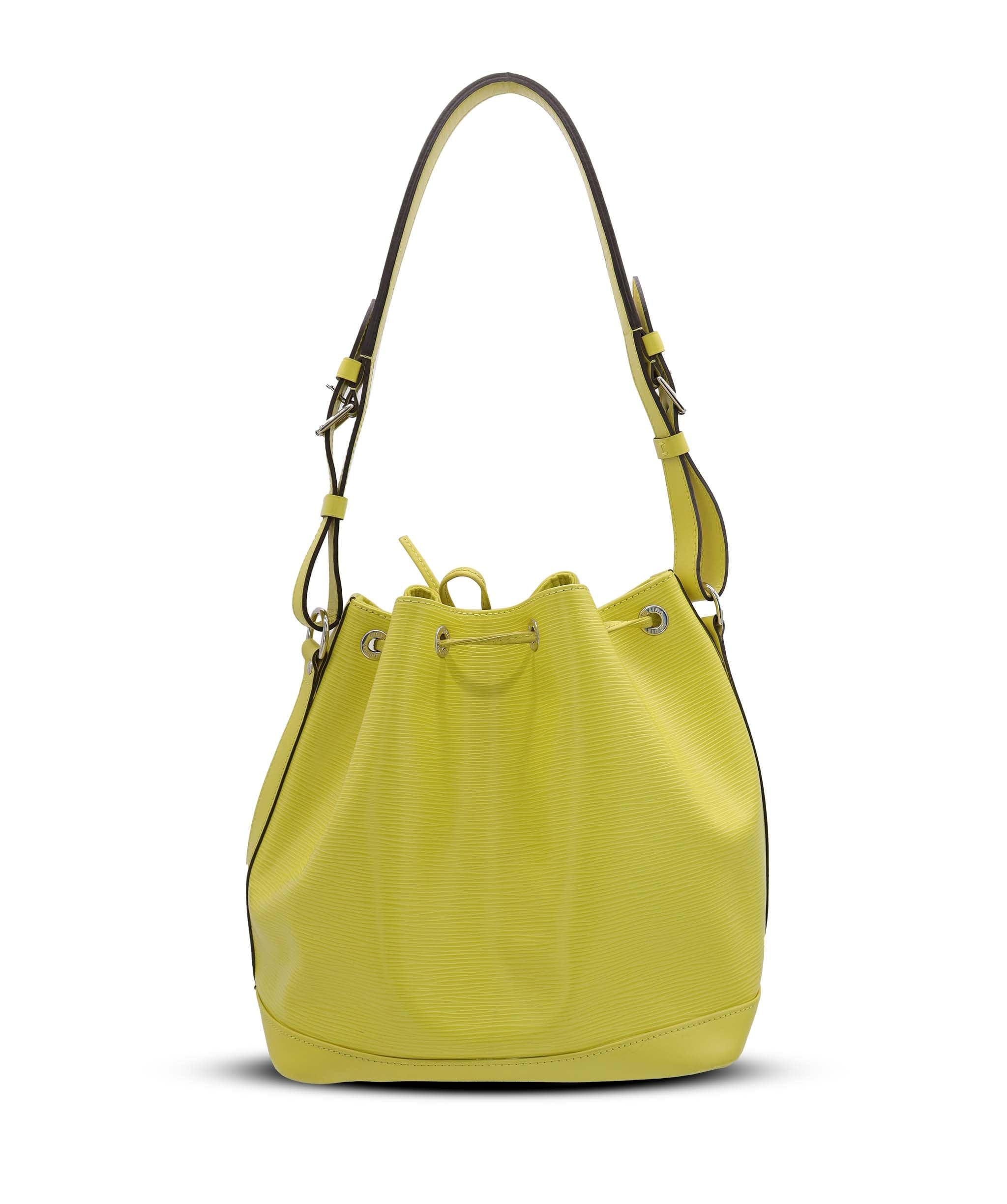 Louis Vuitton Epi Petit Noe Shoulder Bag Pistachian M40969 LV Auth MY159
