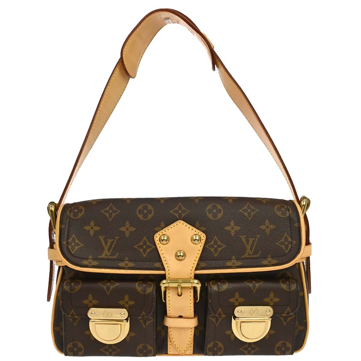 Louis Vuitton 2006 Monogram Hudson PM Shoulder Bag M40027