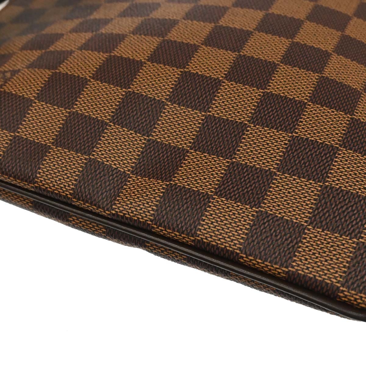 Louis Vuitton 2010 Damier Pochette Plate Brooklyn Shoulder Bag N41100