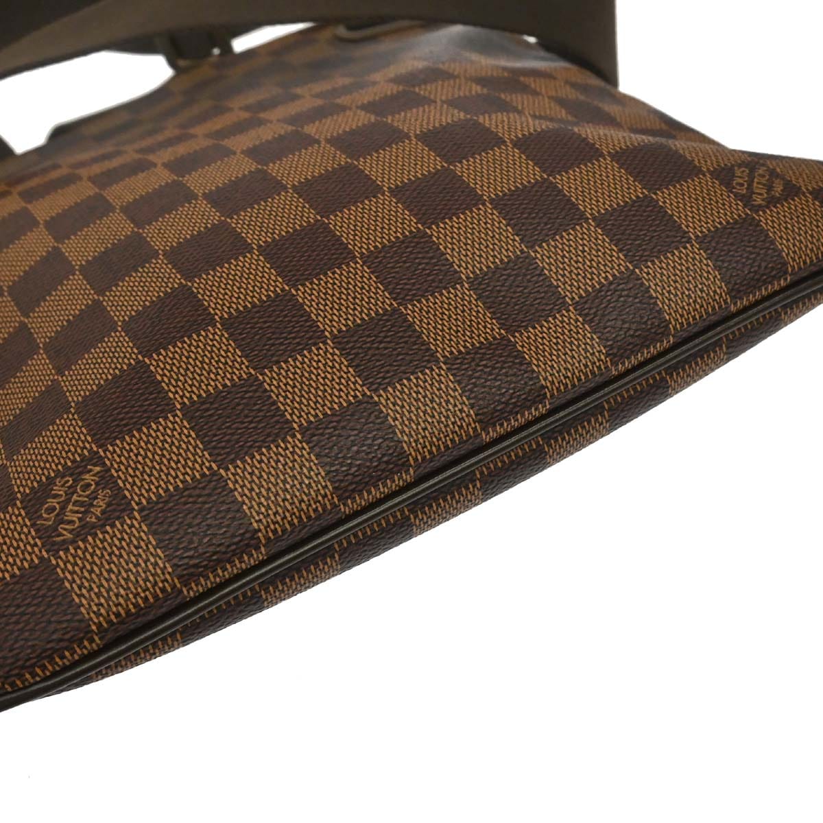 Louis Vuitton 2010 Damier Pochette Plate Brooklyn Shoulder Bag N41100