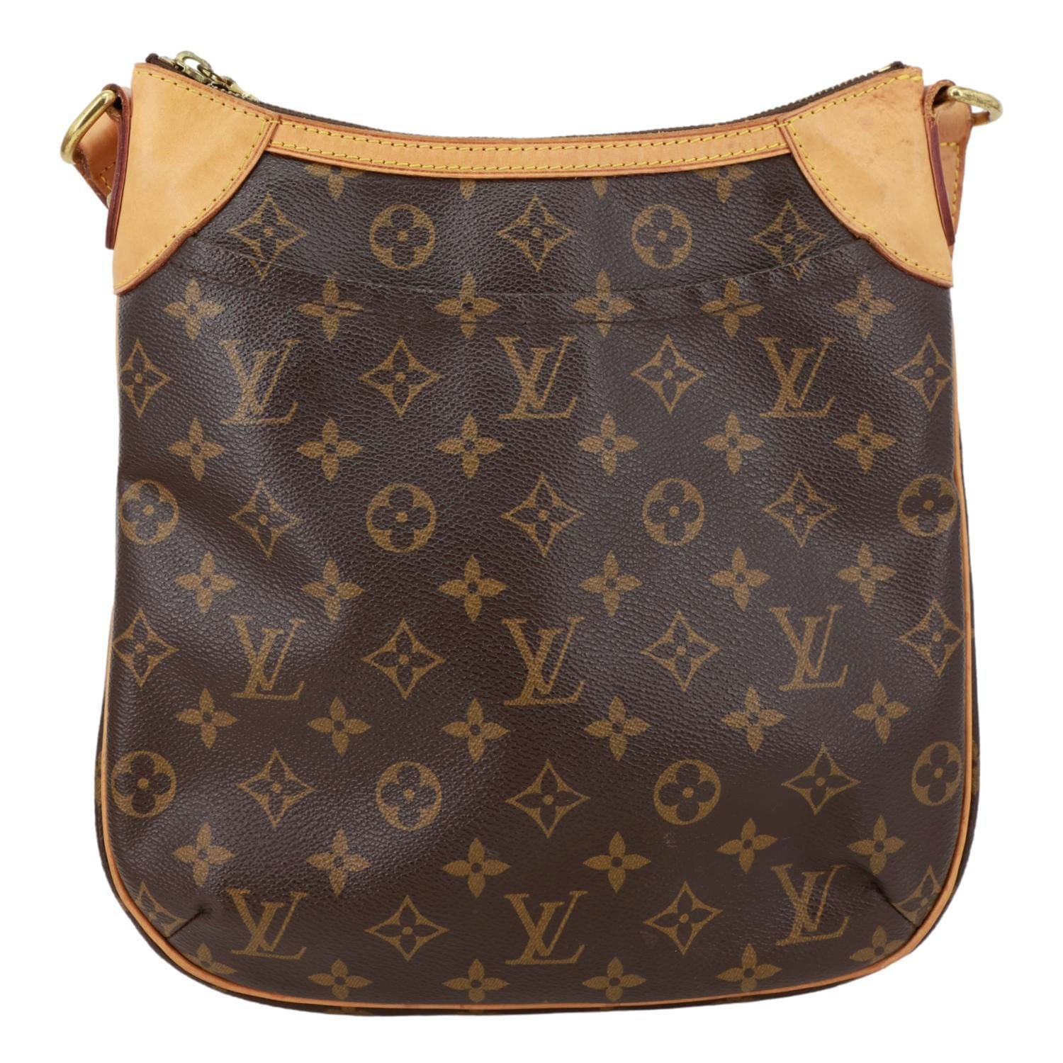 LOUIS VUITTON Odeon PM Monogram Canvas Shoulder Bag Brown