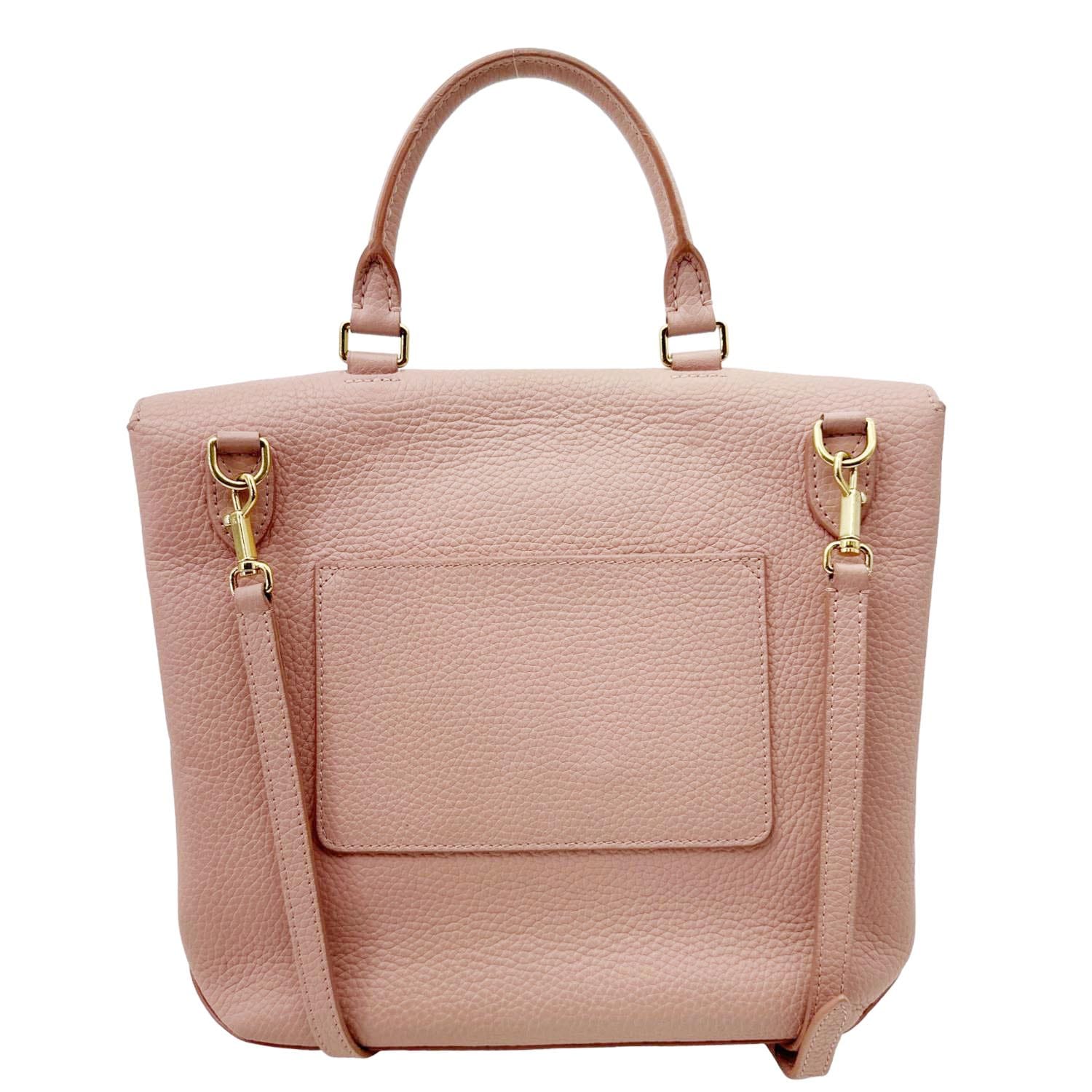 LOUIS VUITTON Volta Taurillon Leather Shoulder Bag Pink